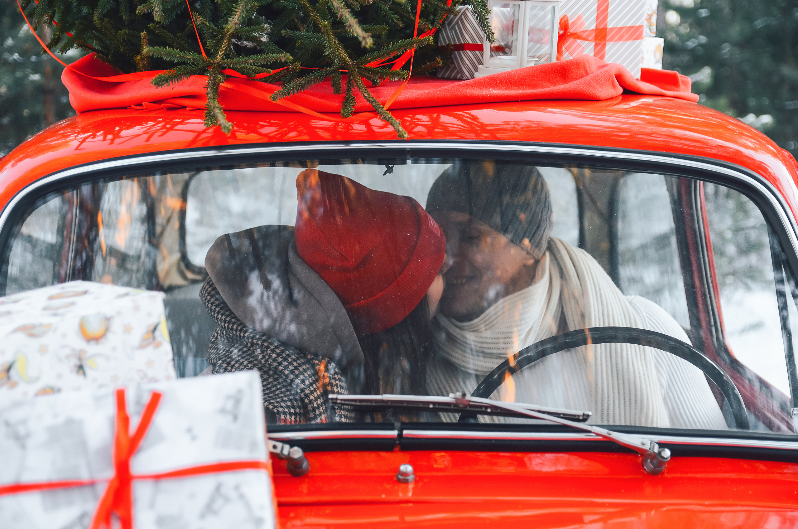 Зимний с машинкой. Thephoto-russia.ru