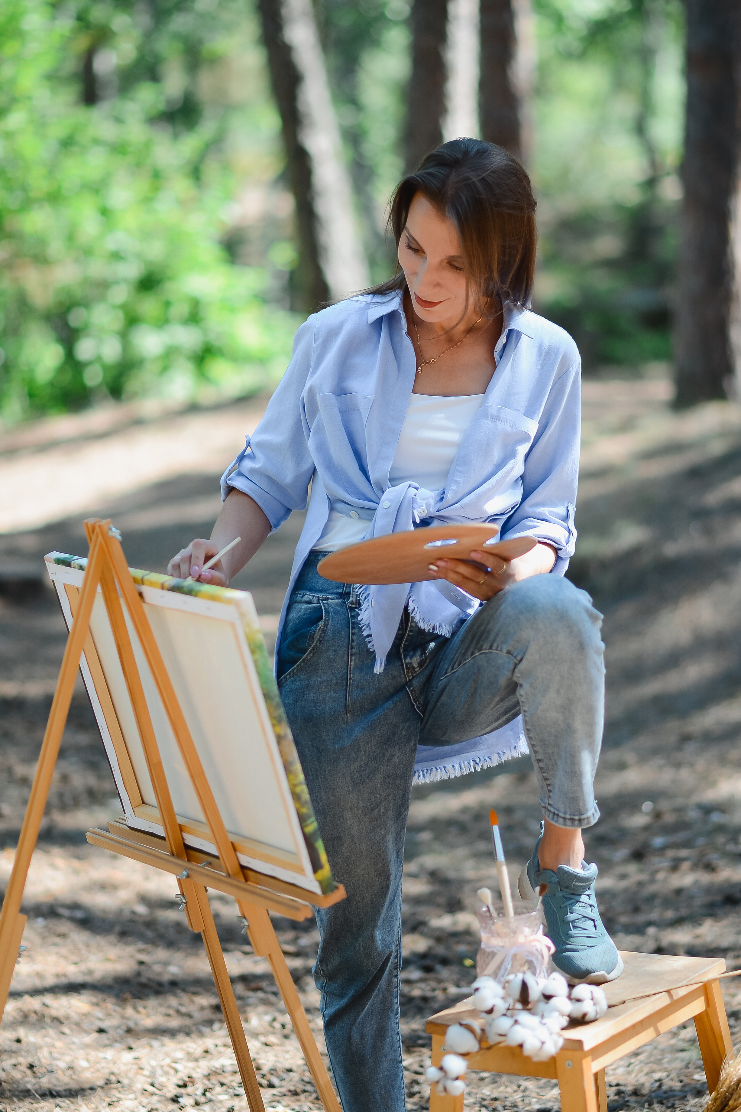 Фотопроект Художница. Thephoto-russia.ru