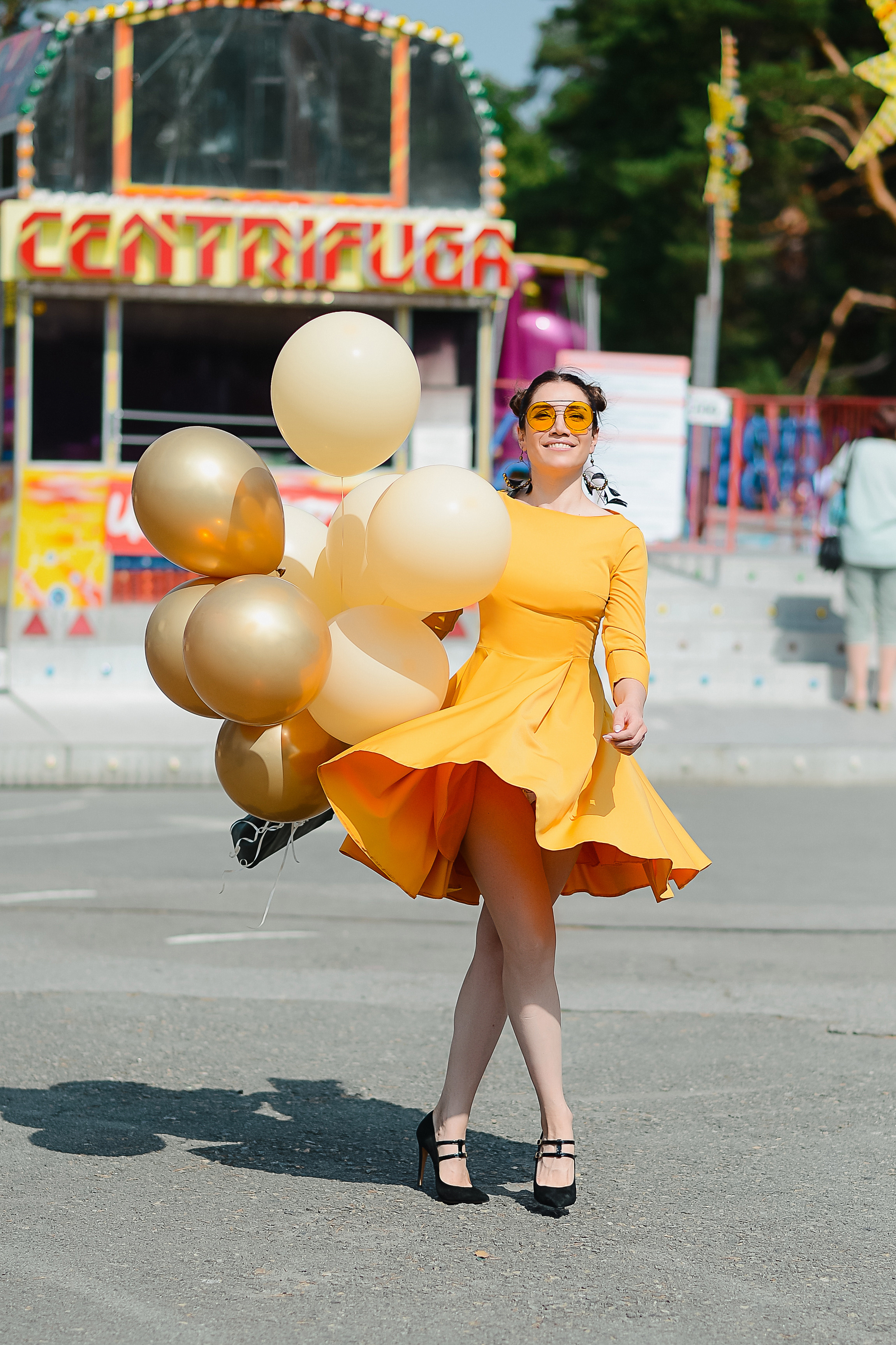 В парке атракционов. Thephoto-russia.ru