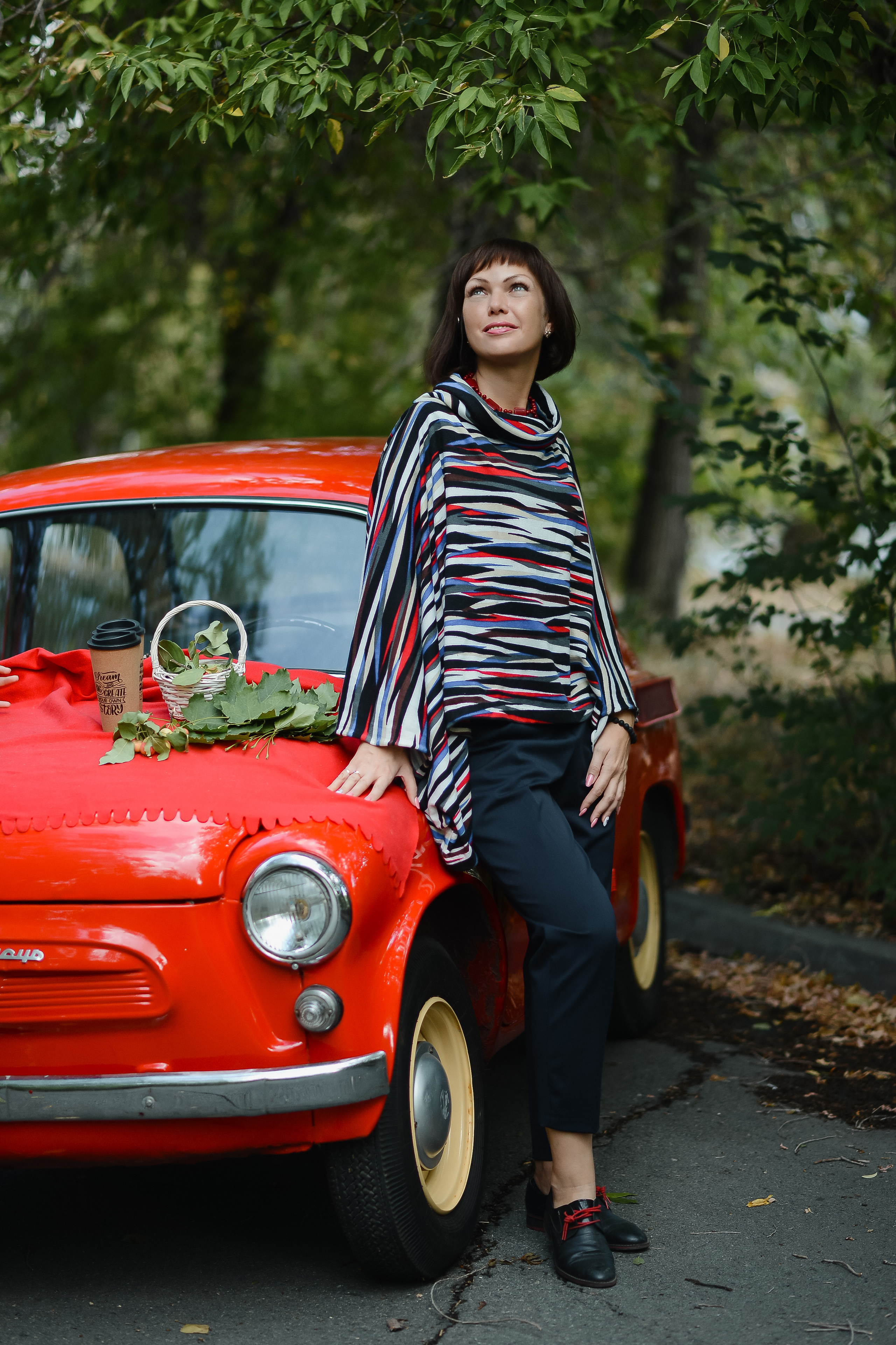 Осенний фотопроект с машинкой. Thephoto-russia.ru