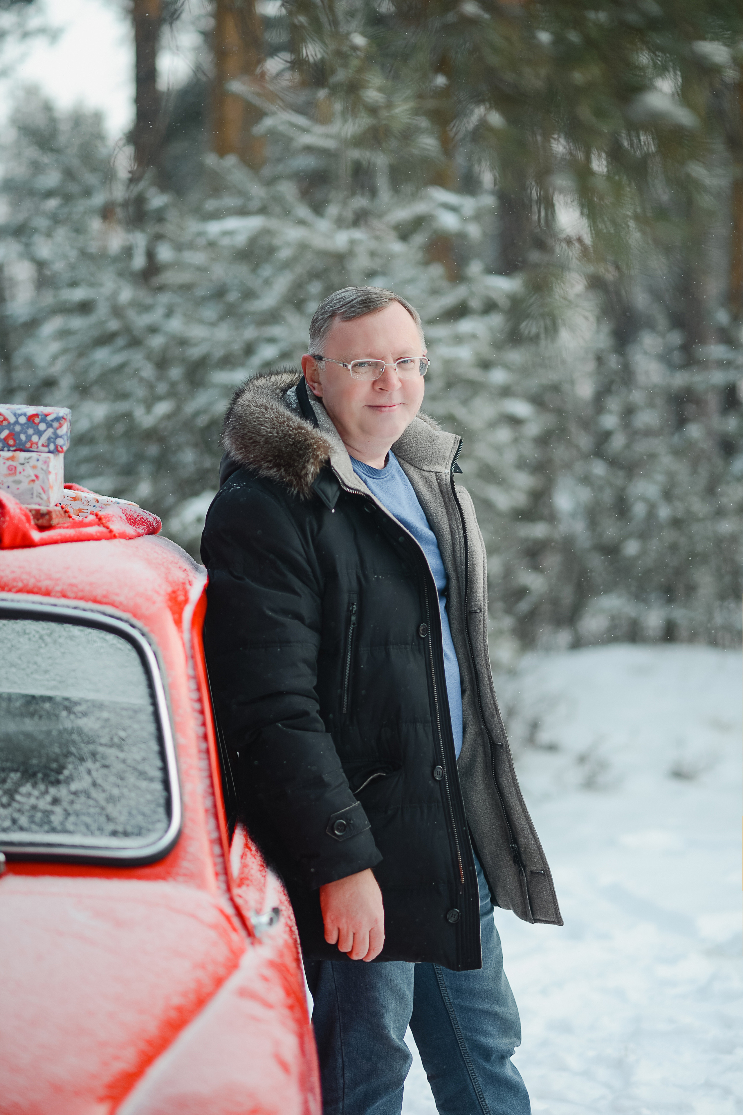 Зимний с машинкой. Thephoto-russia.ru