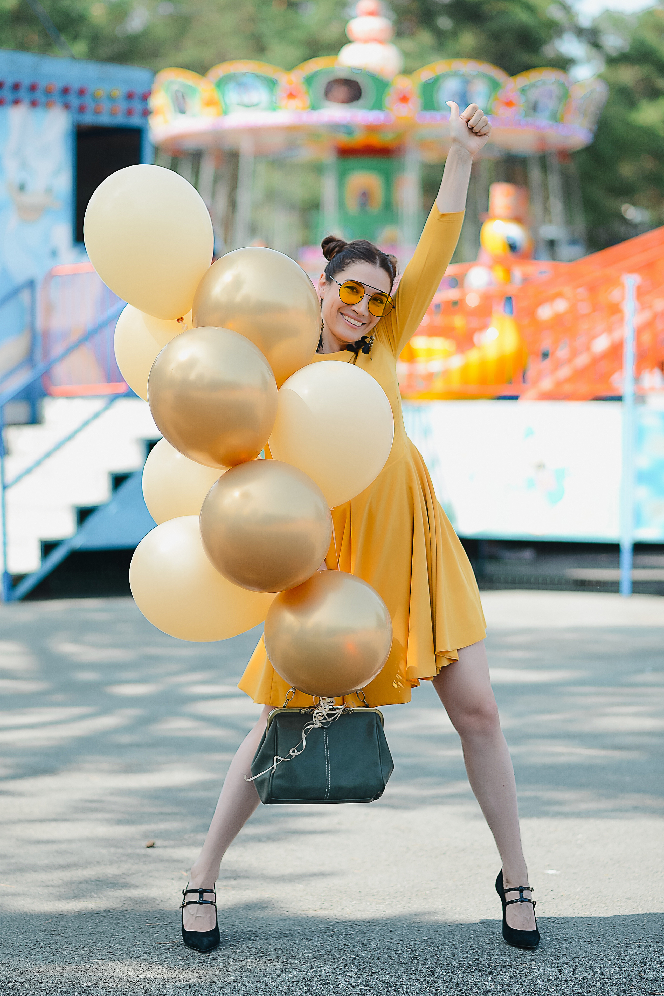 В парке атракционов. Thephoto-russia.ru