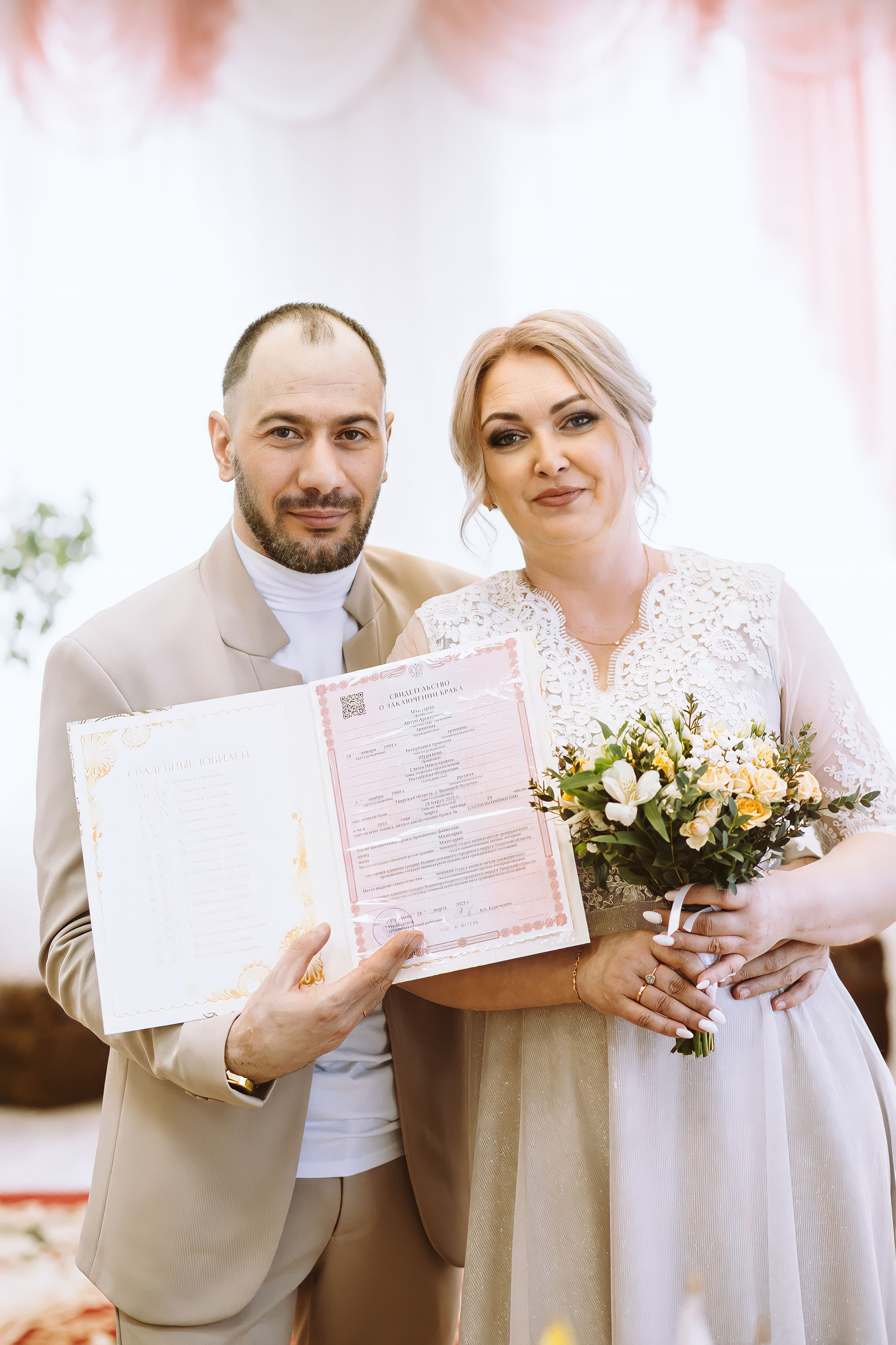 Церемония в ЗАГСе: Артур и Елена. Семейный фотограф в Вышнем Волочке — Ульяна Иванова | Фотосессии для всей семьи