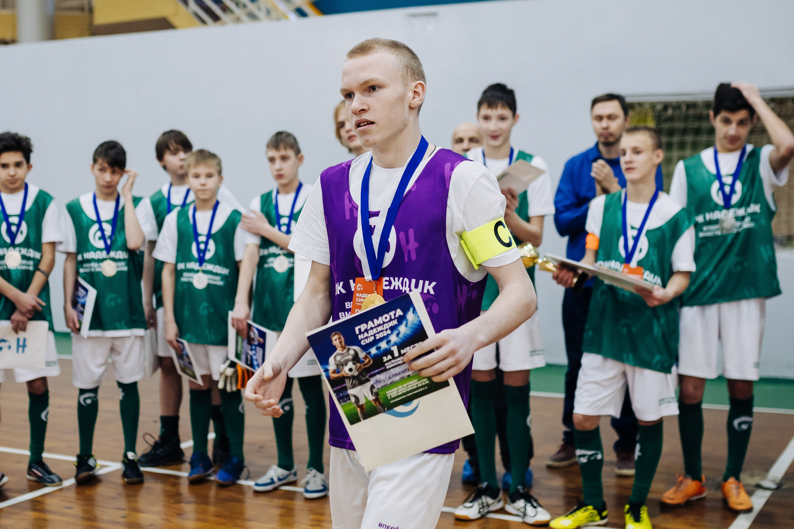Турнир по футболу среди команд школ-интернатов Магнитогорска «Надеждик CUP» // 08.12.2024. Денис Прохоров Фотограф в г. Магнитогорск