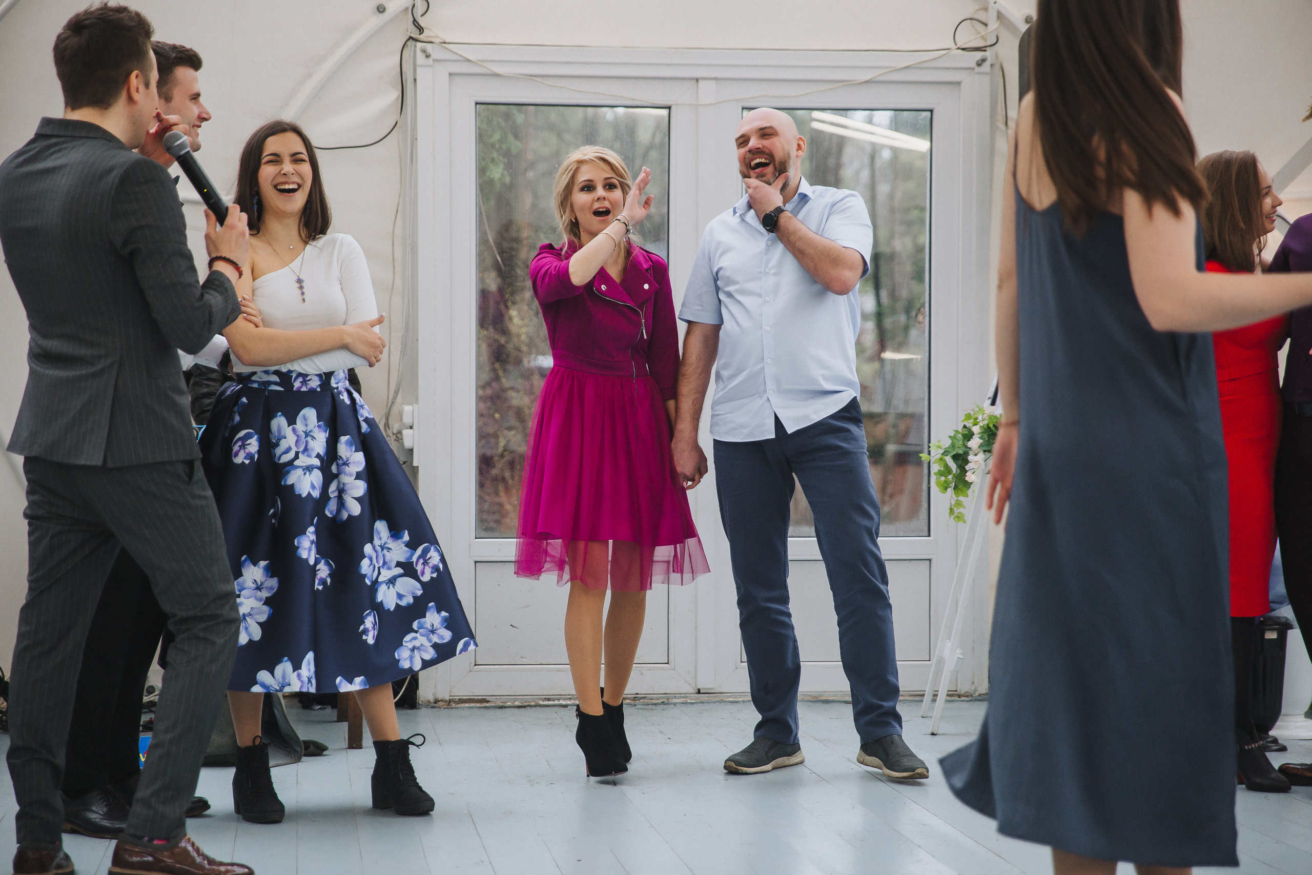 Максим и Галина. Ведущий на свадьбу в Москве Зубков Алексей