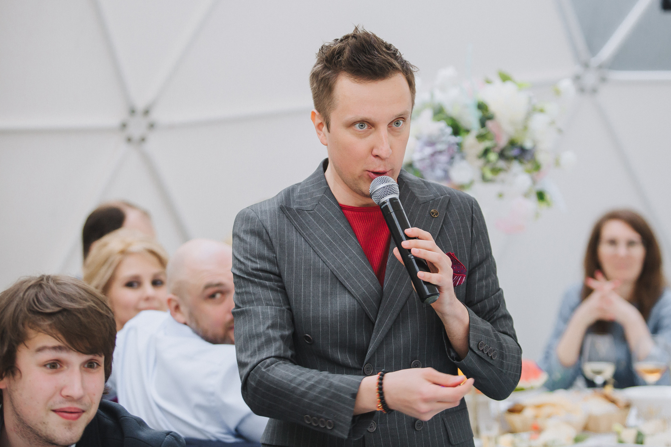 Максим и Галина. Ведущий на свадьбу в Москве Зубков Алексей