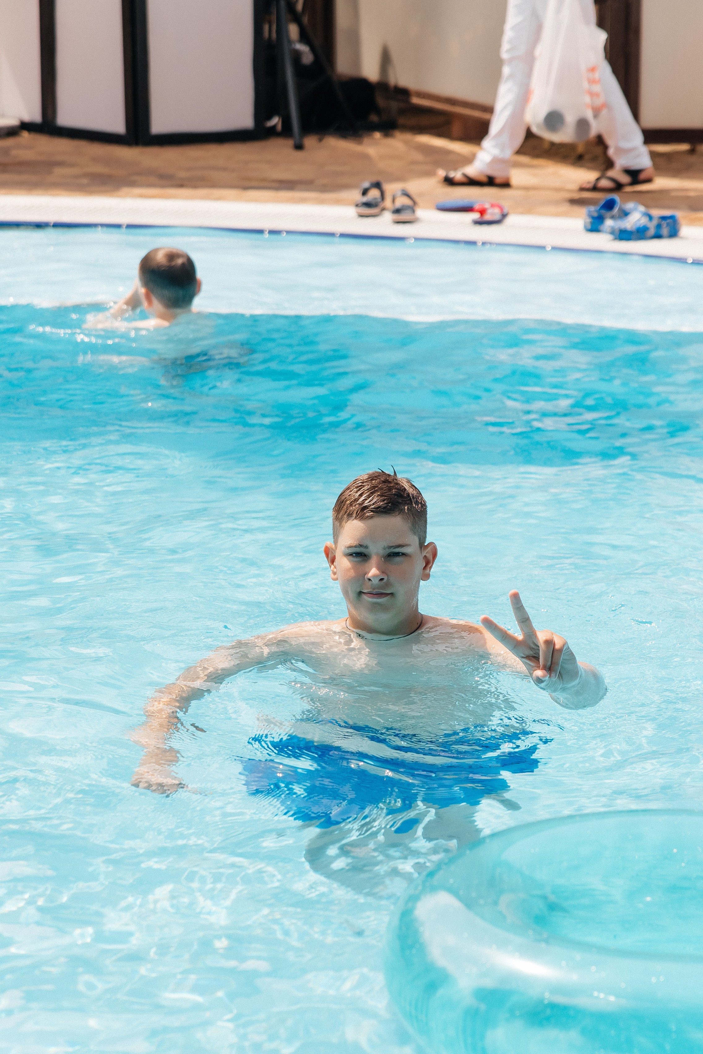 Детский день рождения в бассейне. Свадебный и семейный фотограф в Краснодар, Россия