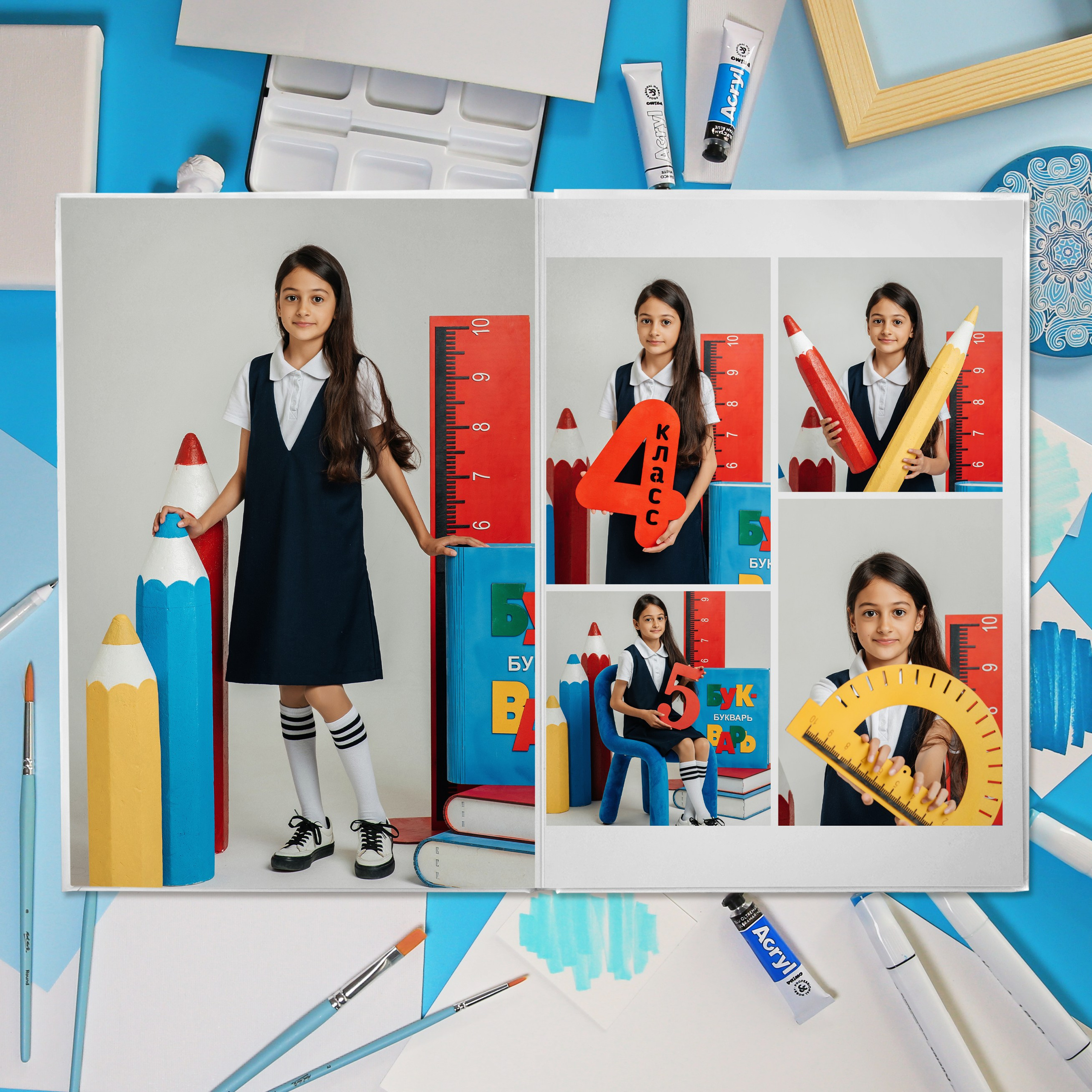 Серый. Дизайнер fotokniga_ast