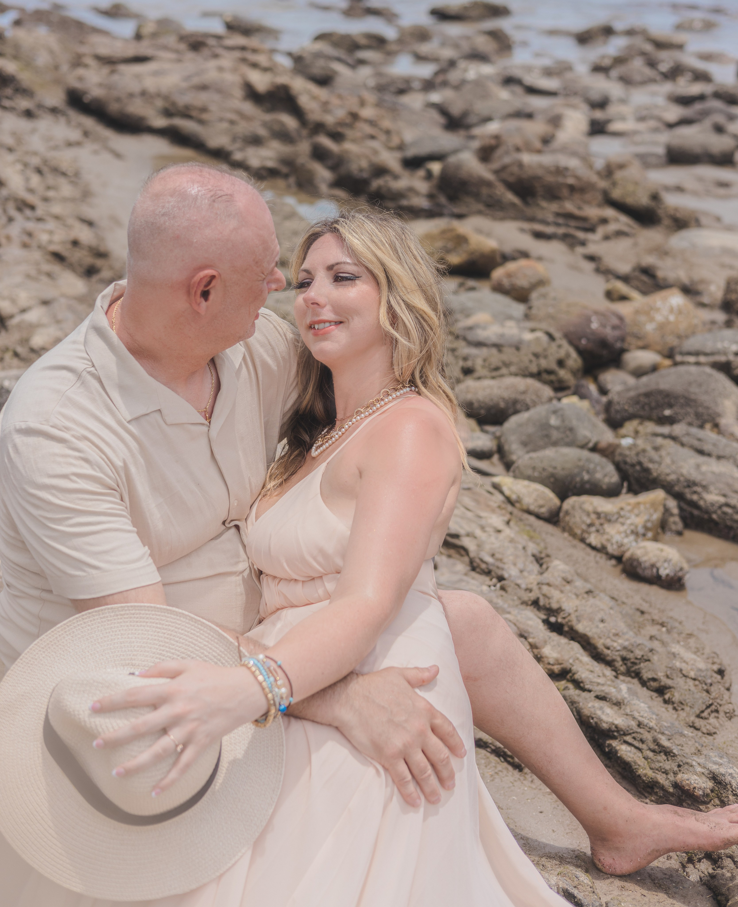 Jerry& Whitney sun and ocean. Family, portrait, content photo in Costa Rica Evgeniya Besprozvannykh