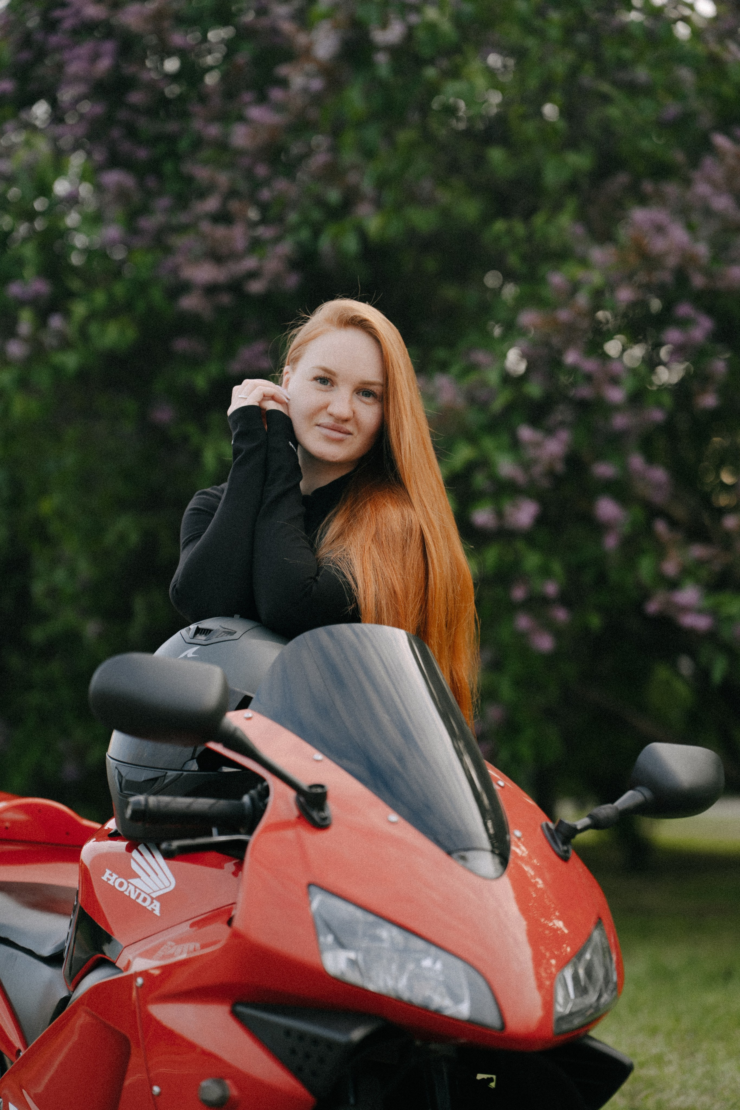 Маша + Honda. Фотограф в Санкт-Петербурге Мария Александрова