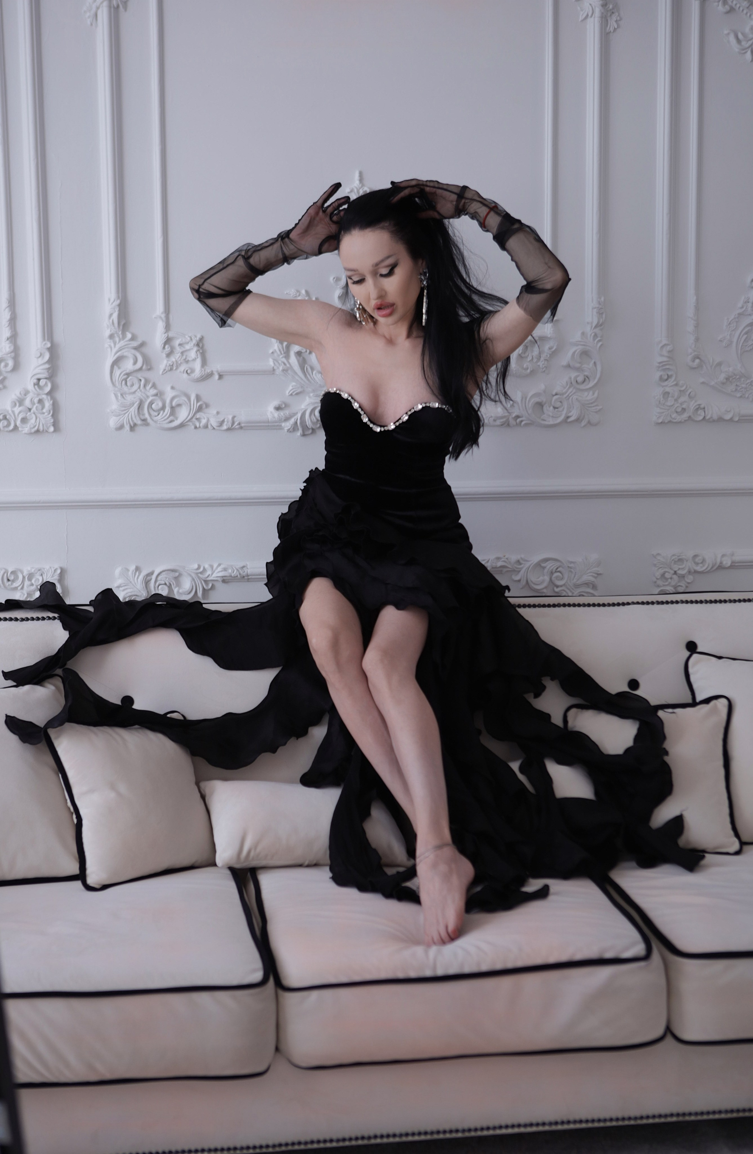 Студийная весенняя фотосессия. Портретный, свадебный и семейный фотограф в Краснодаре Михеева Светлана