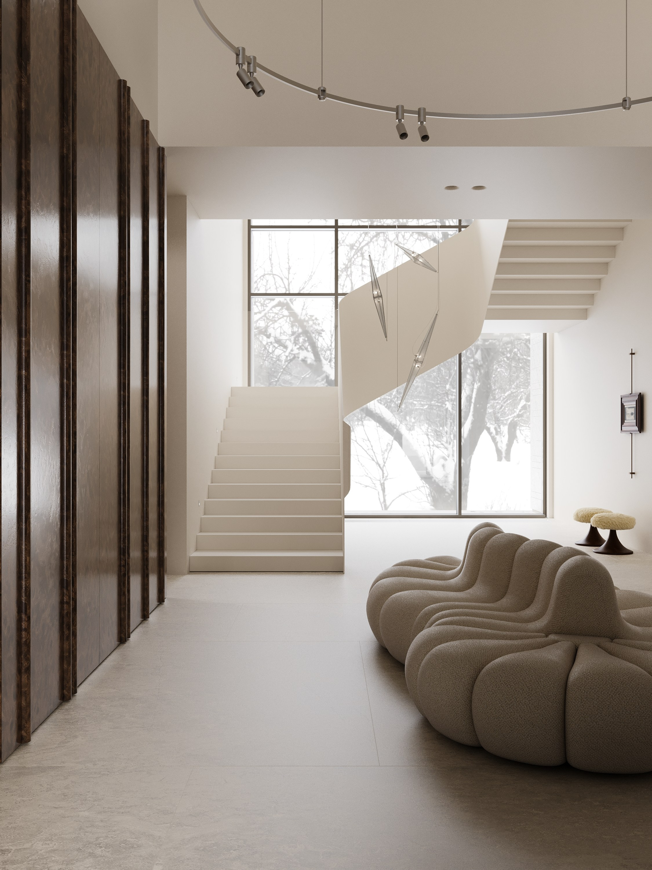 VILLA MADISON /1250 sq m /25'. Интерьерное ателье numéro а