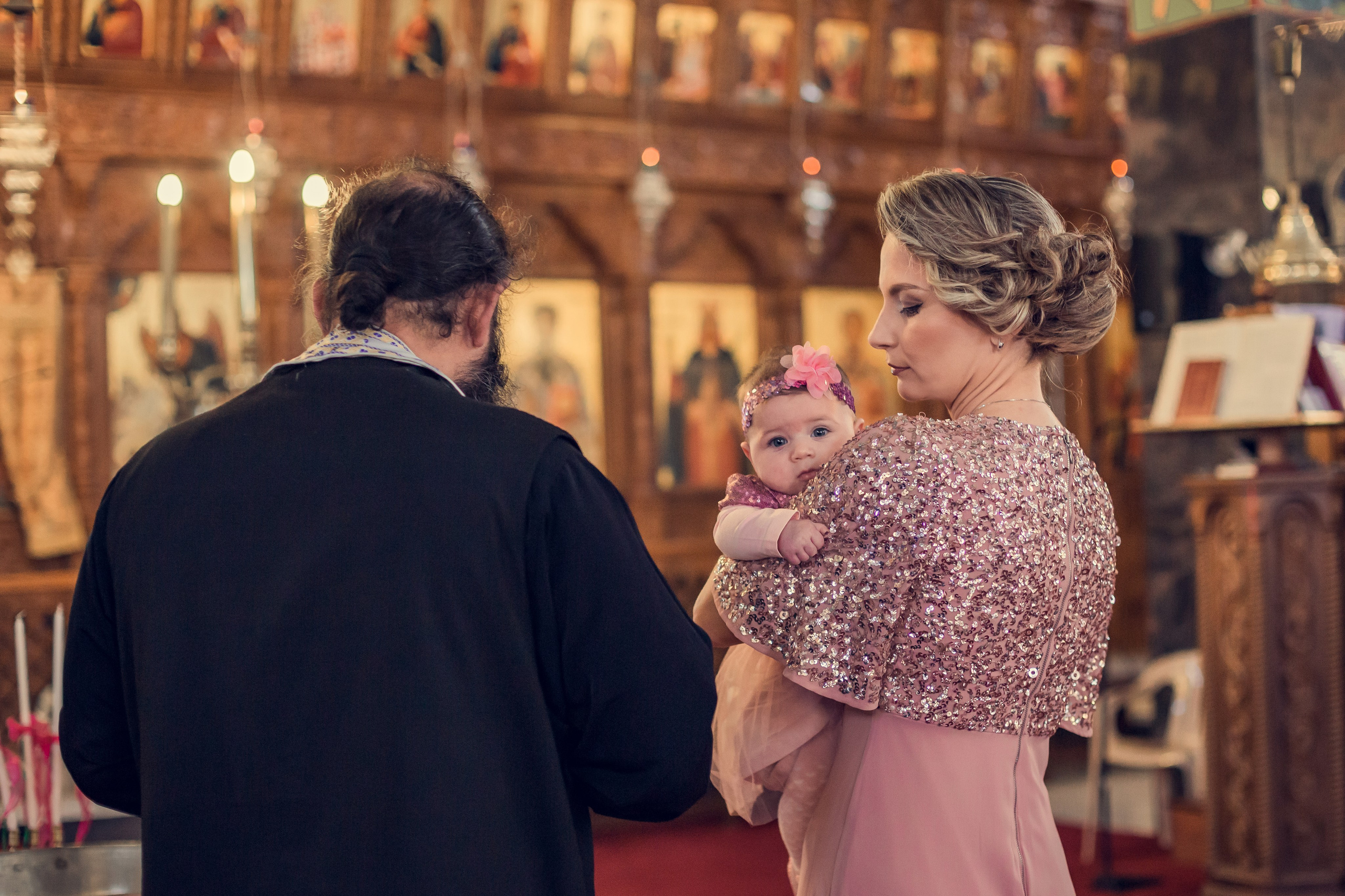 Крещение Марианны на Кипре. Семейный фотограф Николаева Ольга