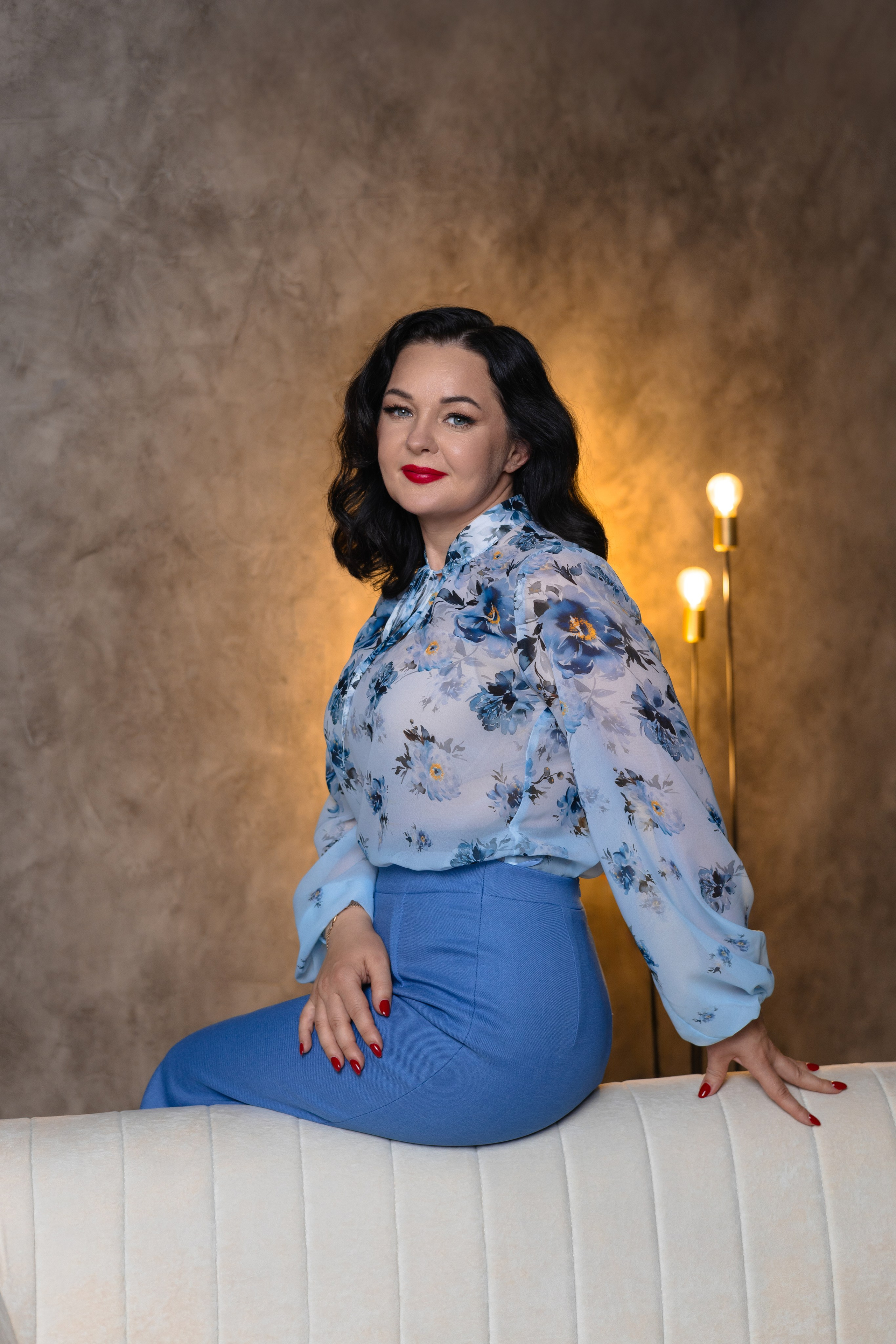 Девушки в студии. Анжелика Пилипас