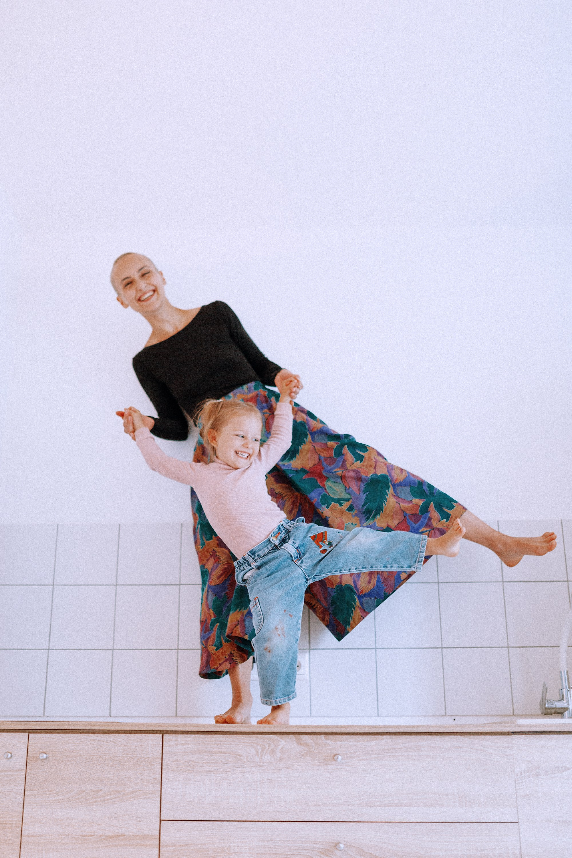 Мама и дочь. Фотограф Дмитрий Капралов