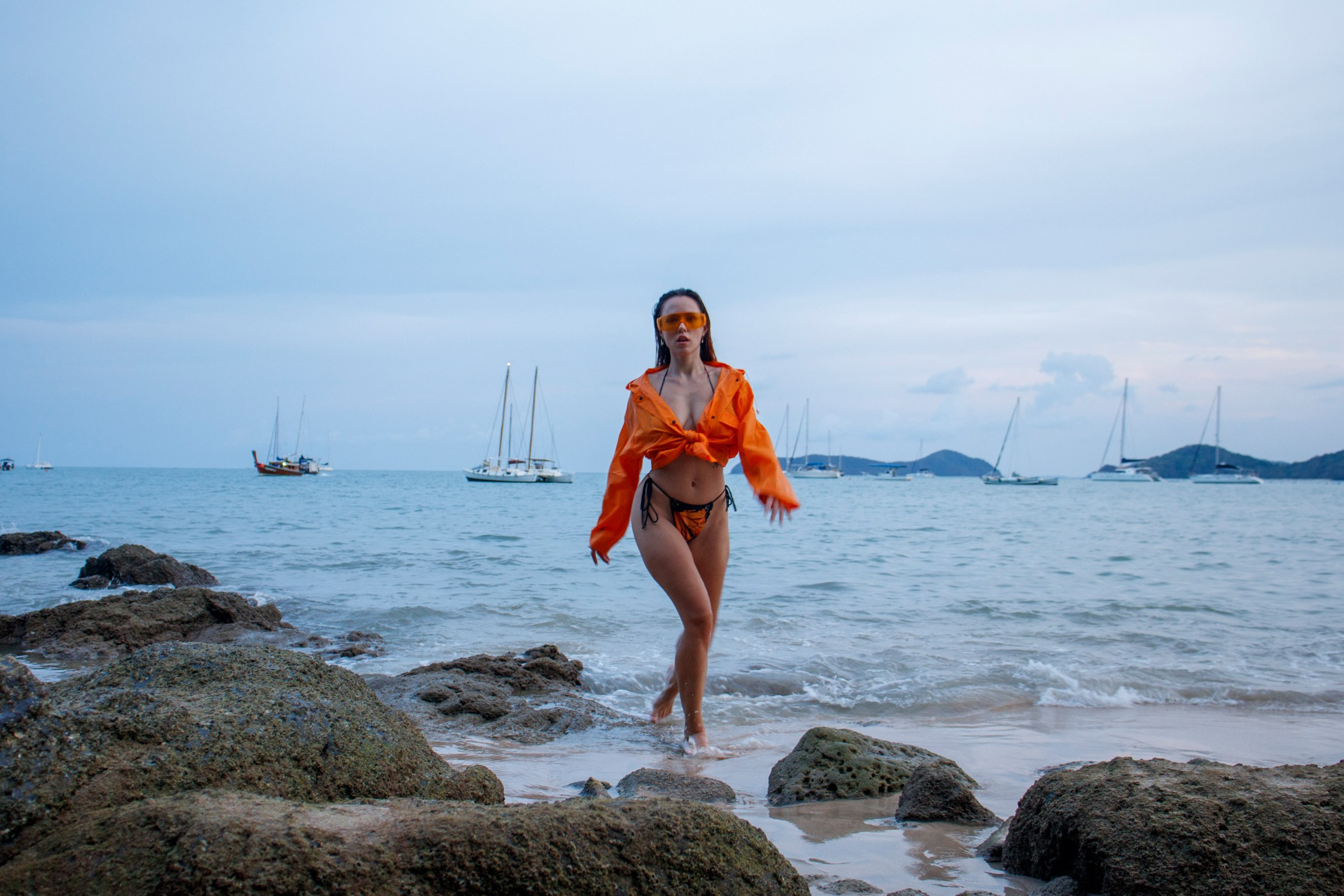 Фотосессия на берегу моря в Таиланде