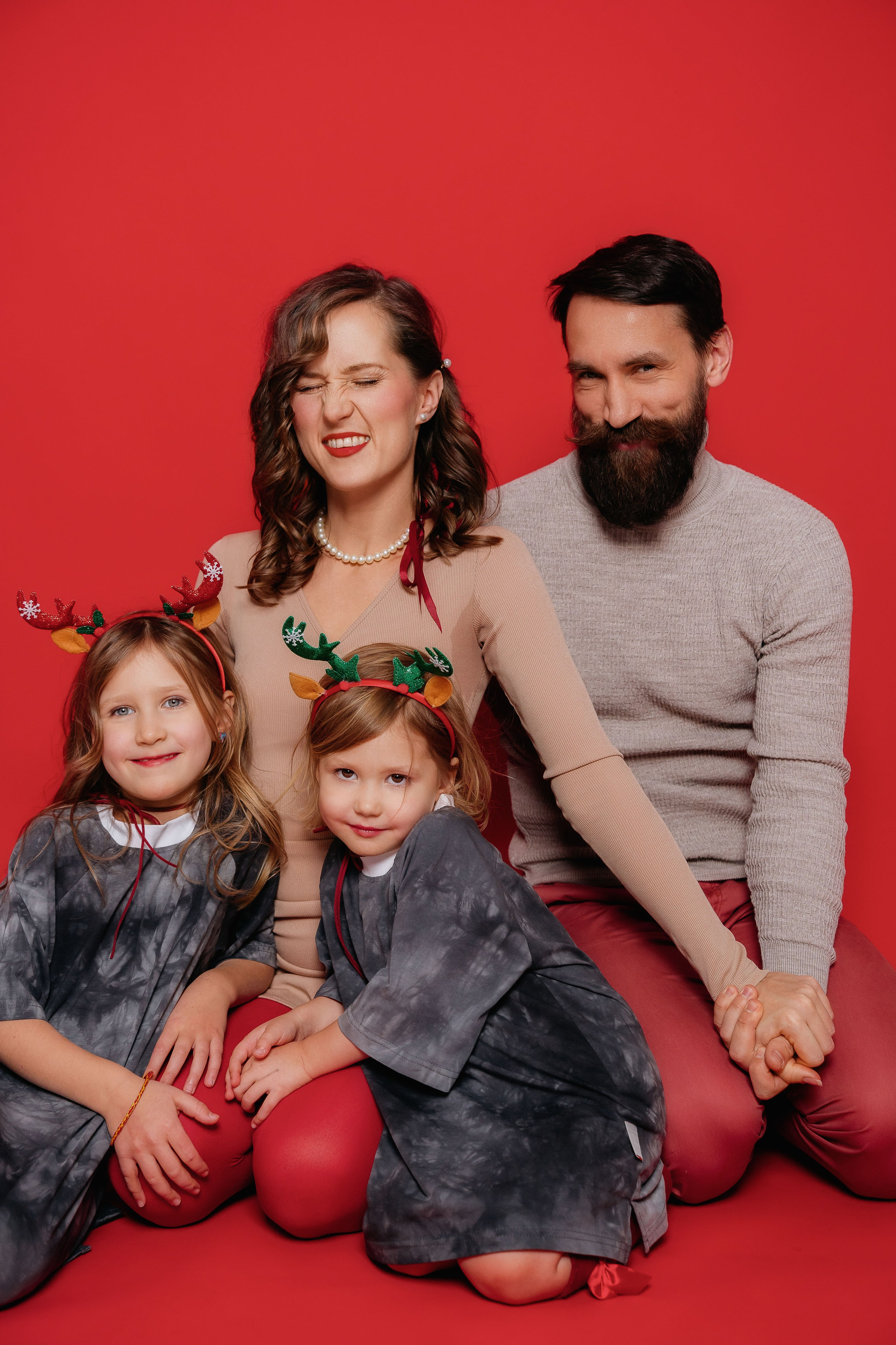 Саша, Андрей, Ника и Симона