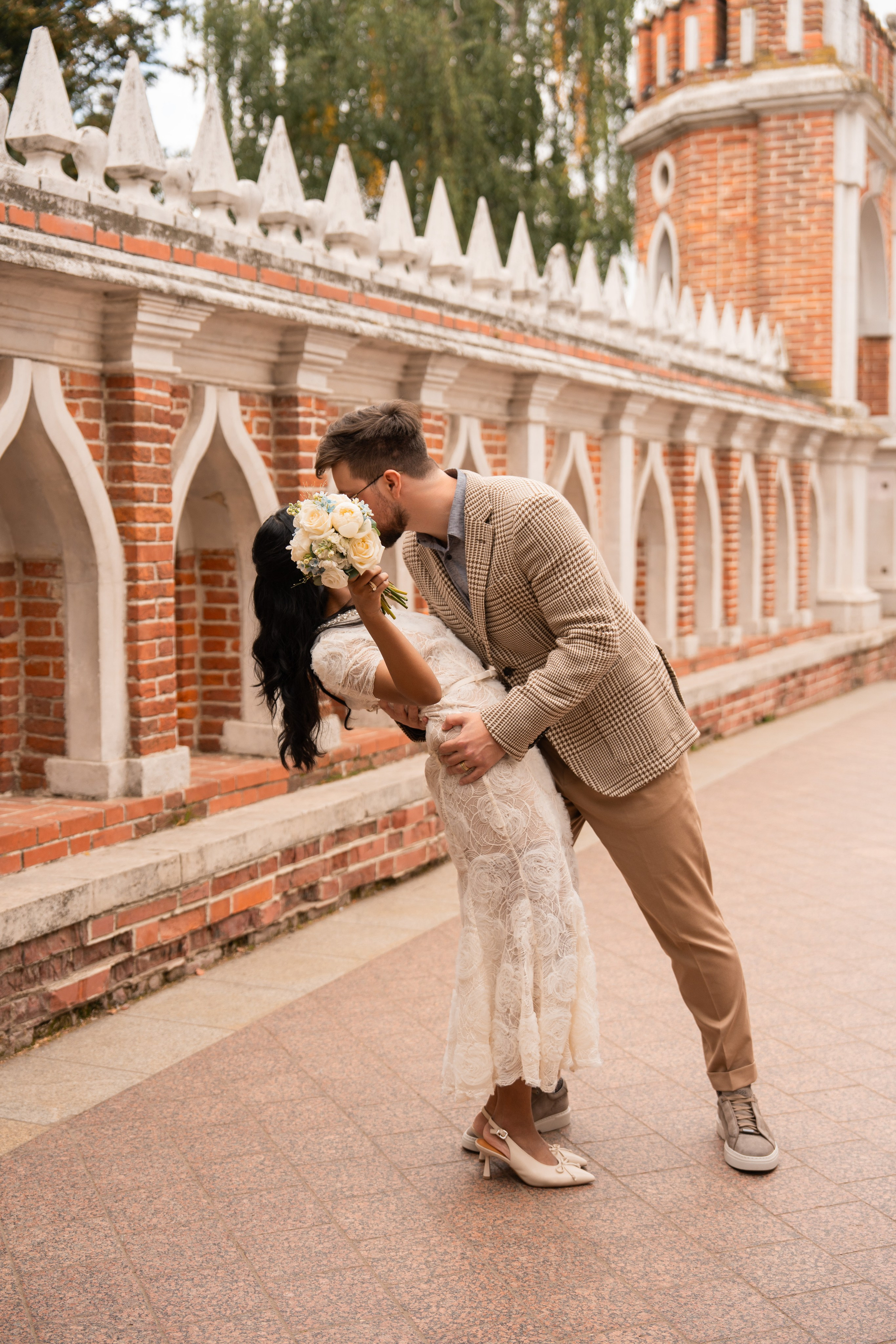 Максим и Харша, Царицыно. Свадебный фотограф в Москве Анна Полушина