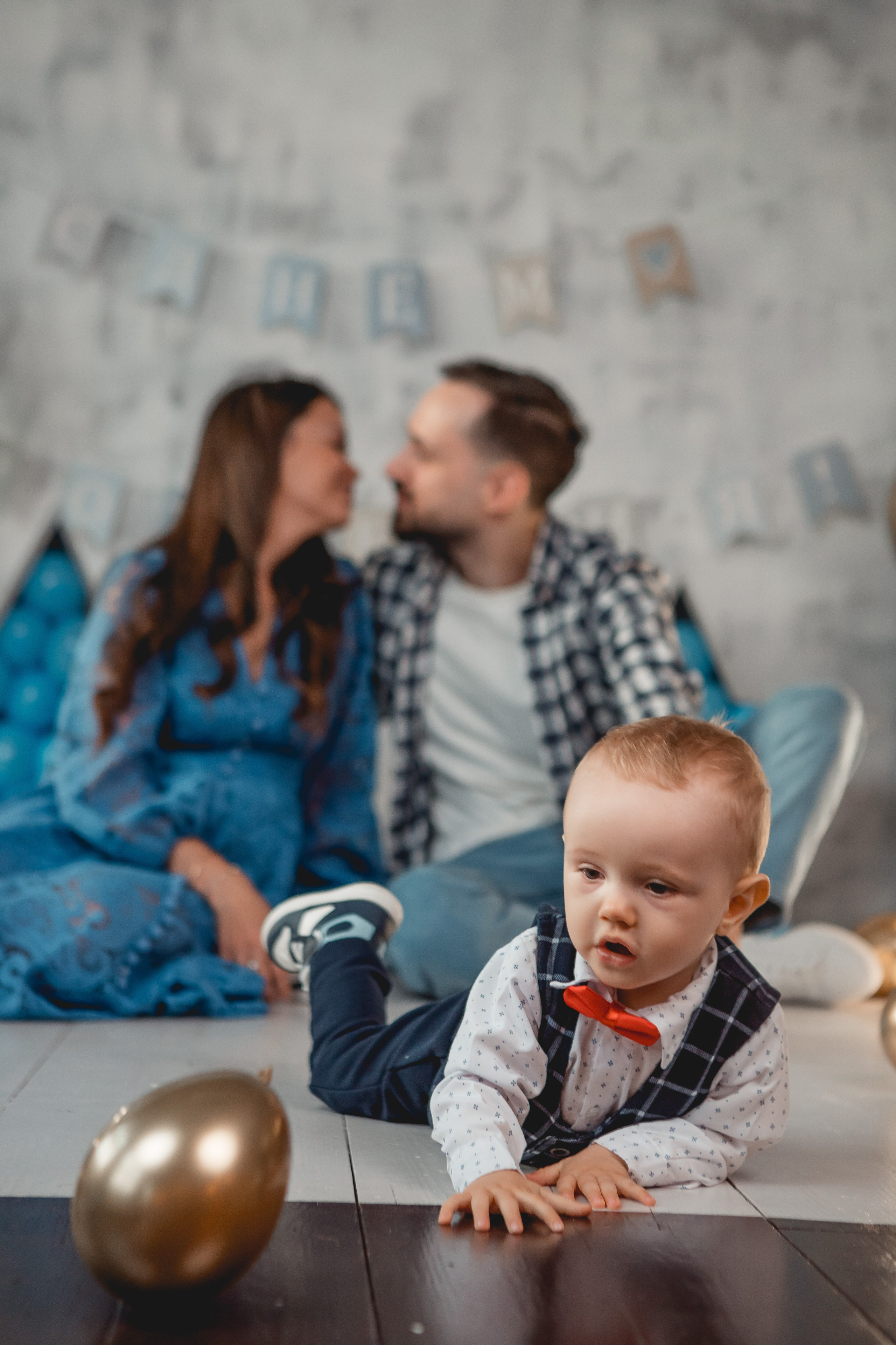 Татьяна, Артём и Матвей. Семейный фотограф анималист Мария Крючкова