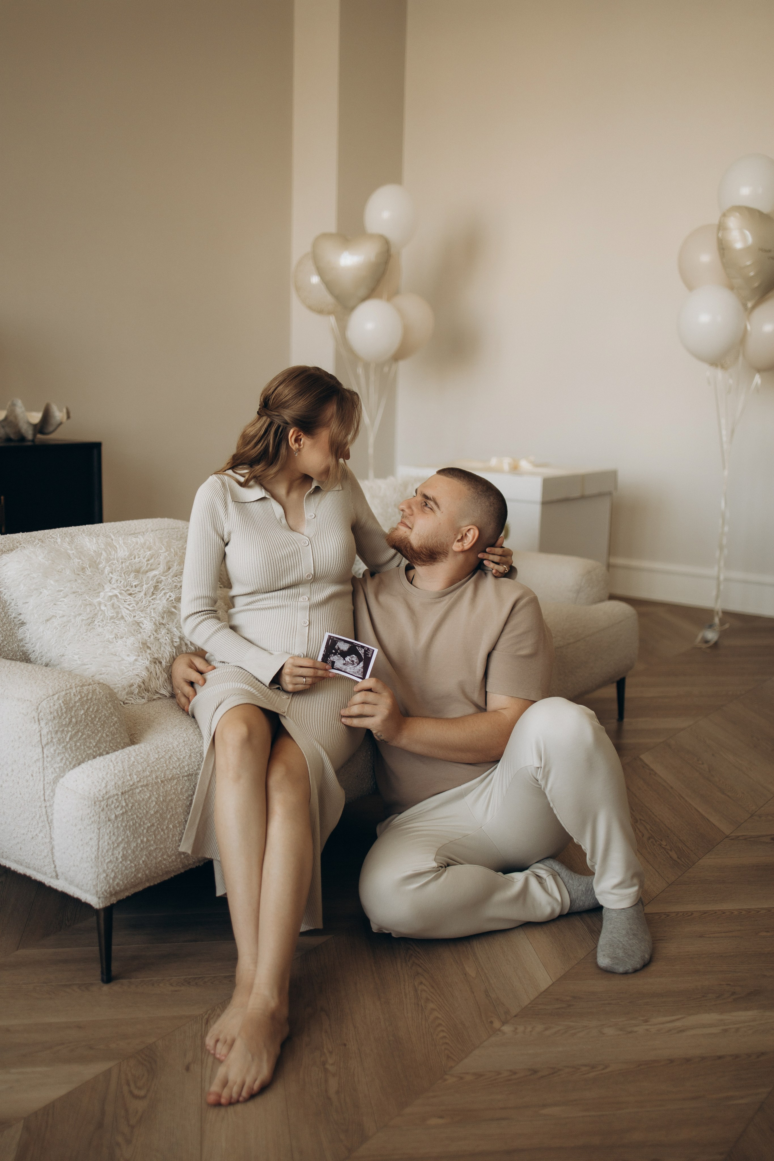 Узнаем пол малыша. Самый теплый фотограф в Краснодаре Рябоконь Ксения