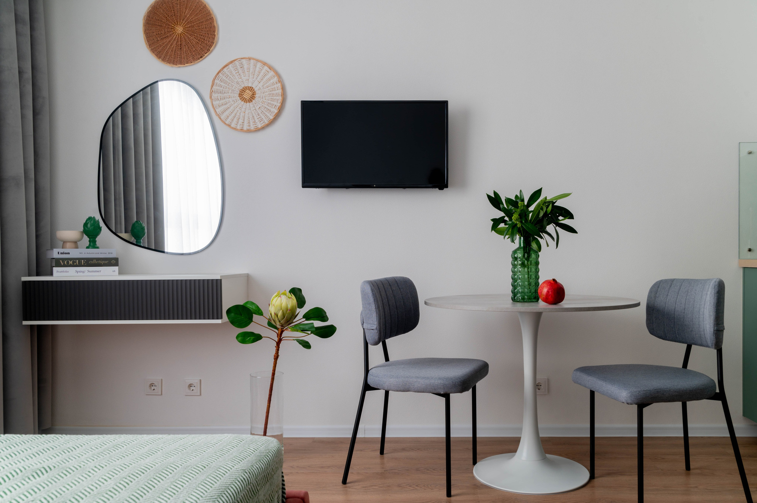 Съемка студии для посуточной аренды ЖК «Волга Парк». Интерьерный фотограф в Ярославле. Вероника Лазыкина