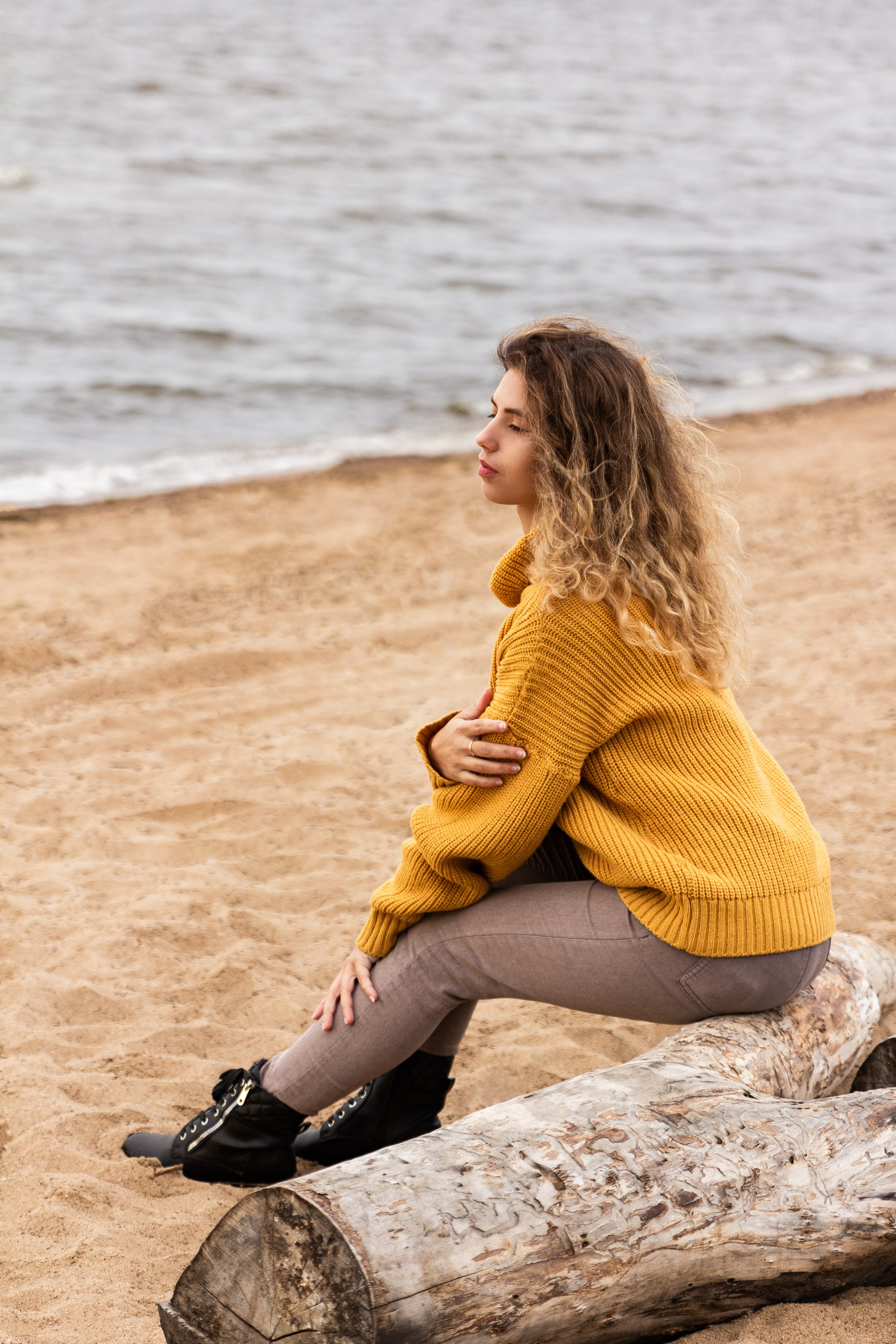 Портретная съёмка у залива. Портретный и семейный фотограф в Санкт-Петербурге Ульяна Жукова