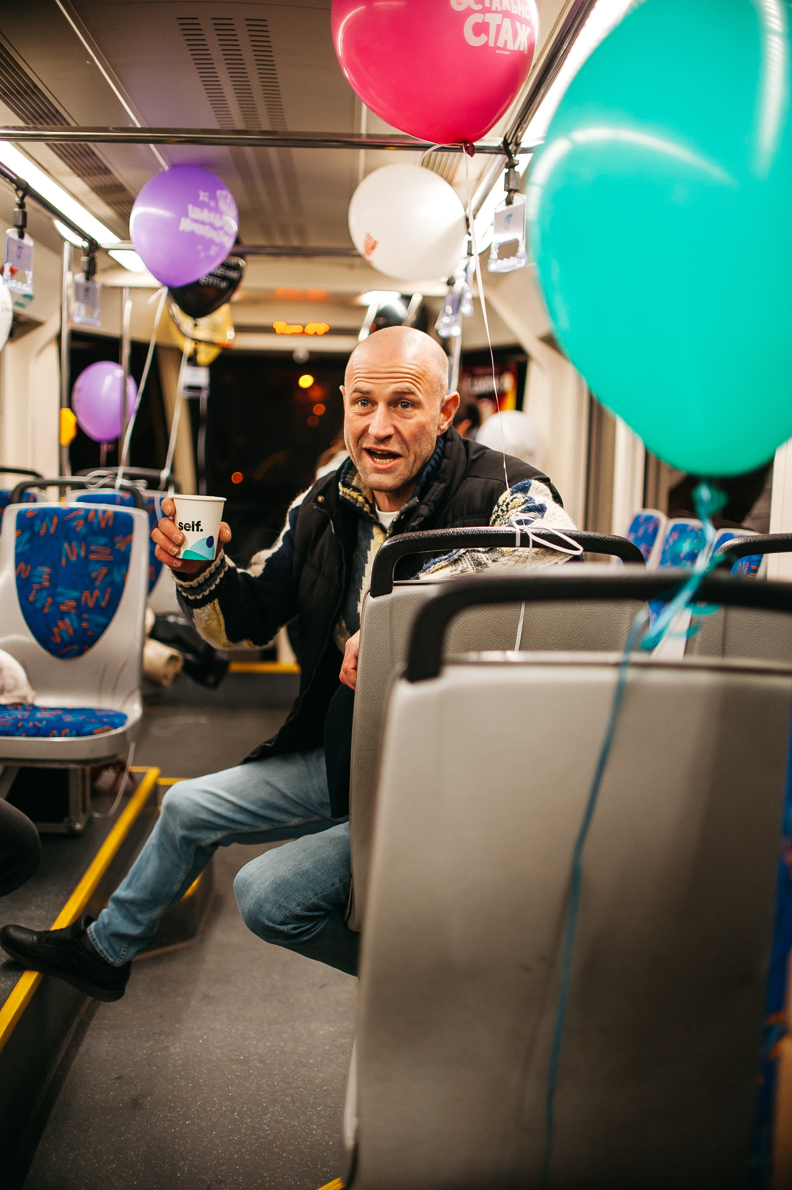 День Рождения в ТРАМВАЕ. Свадебный и семейный фотограф в Ростове-на-Дону Алина Астахова