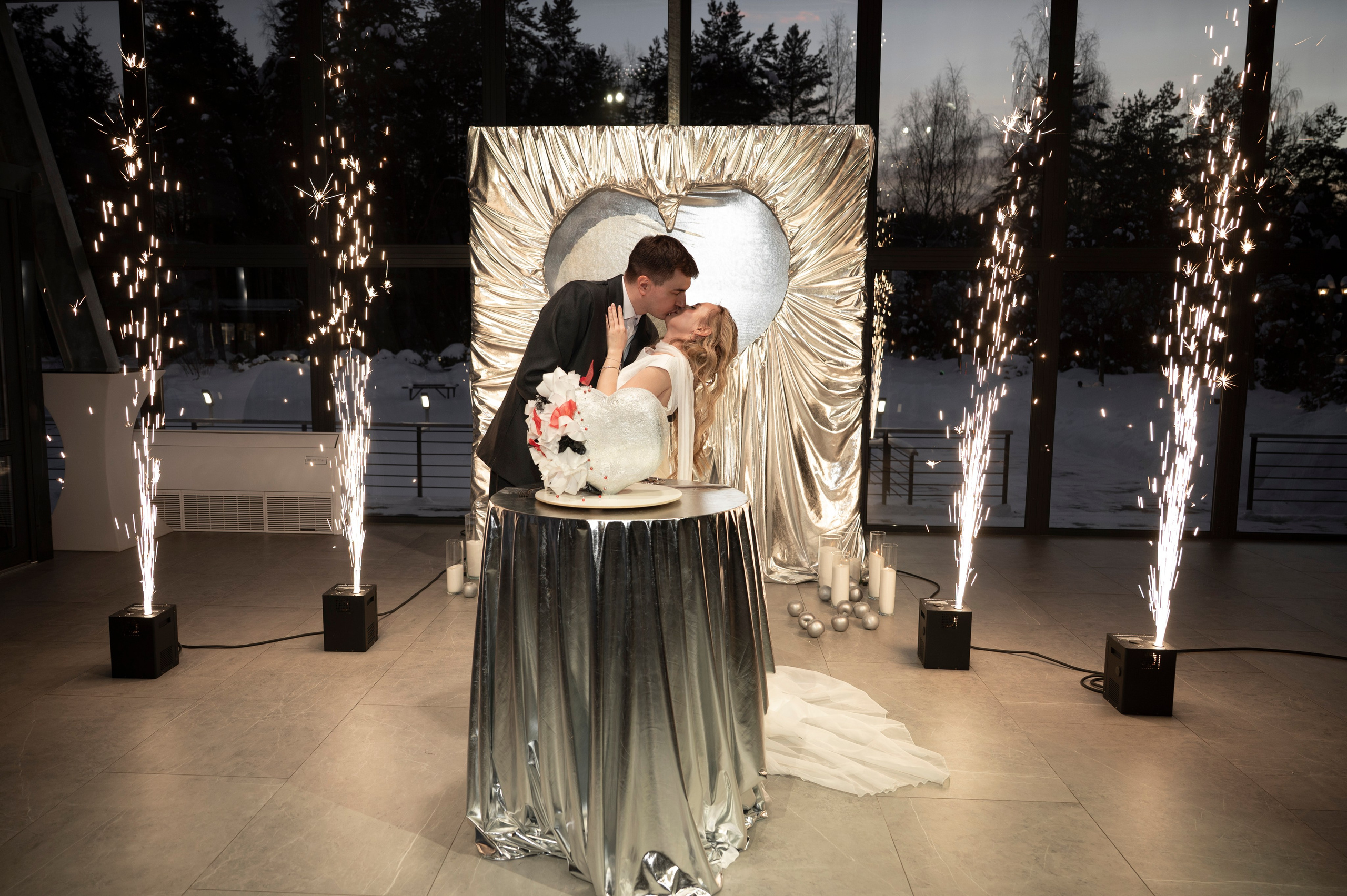 Зимняя история любви. Фотограф Евгения Мирошниченко