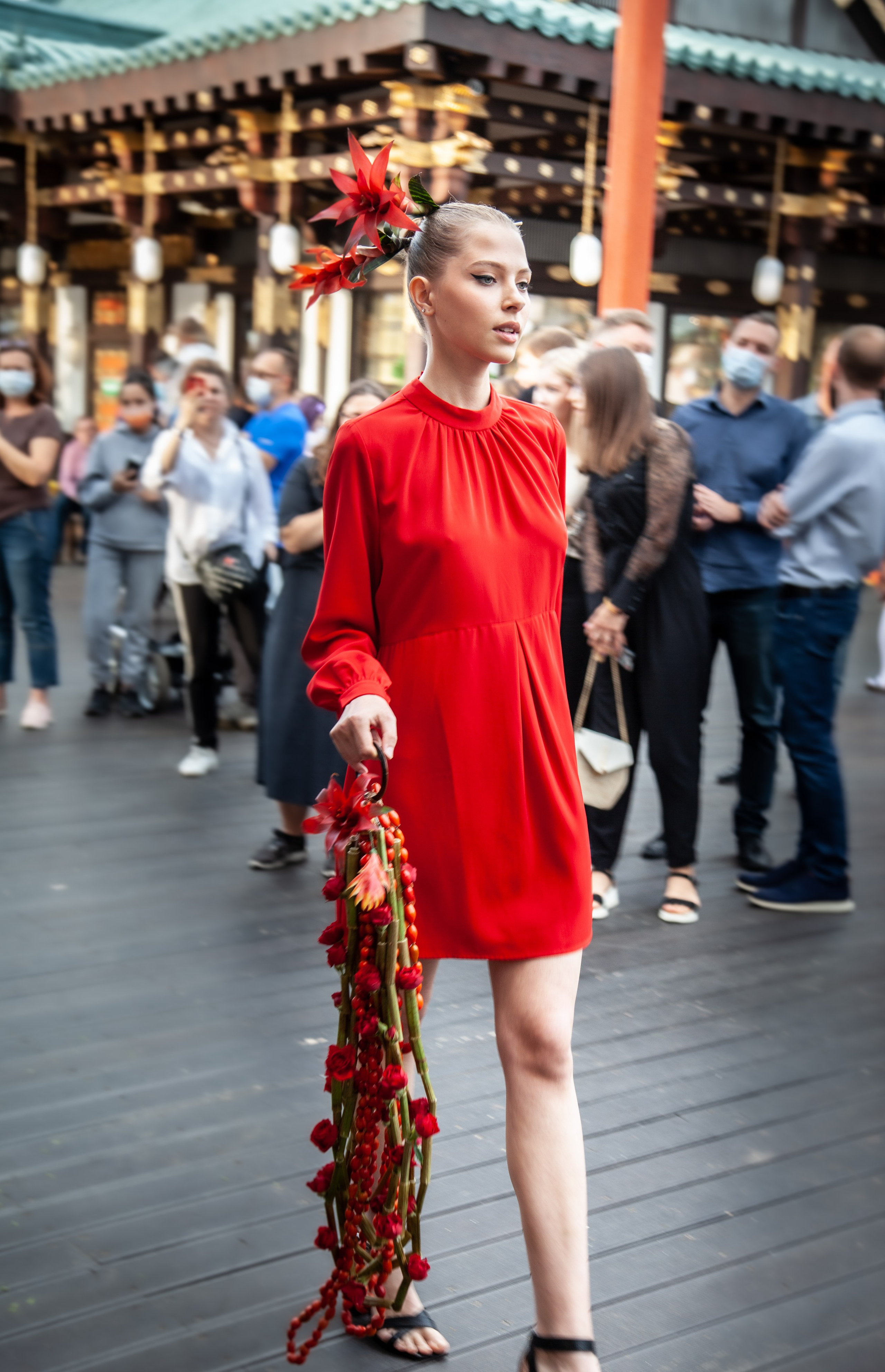 Floral Art × Fashion — Artem Krivda Collaboration, Moscow | Maria Poleshchuk. Maria Poleshchuk, commercial photographer in Sydney