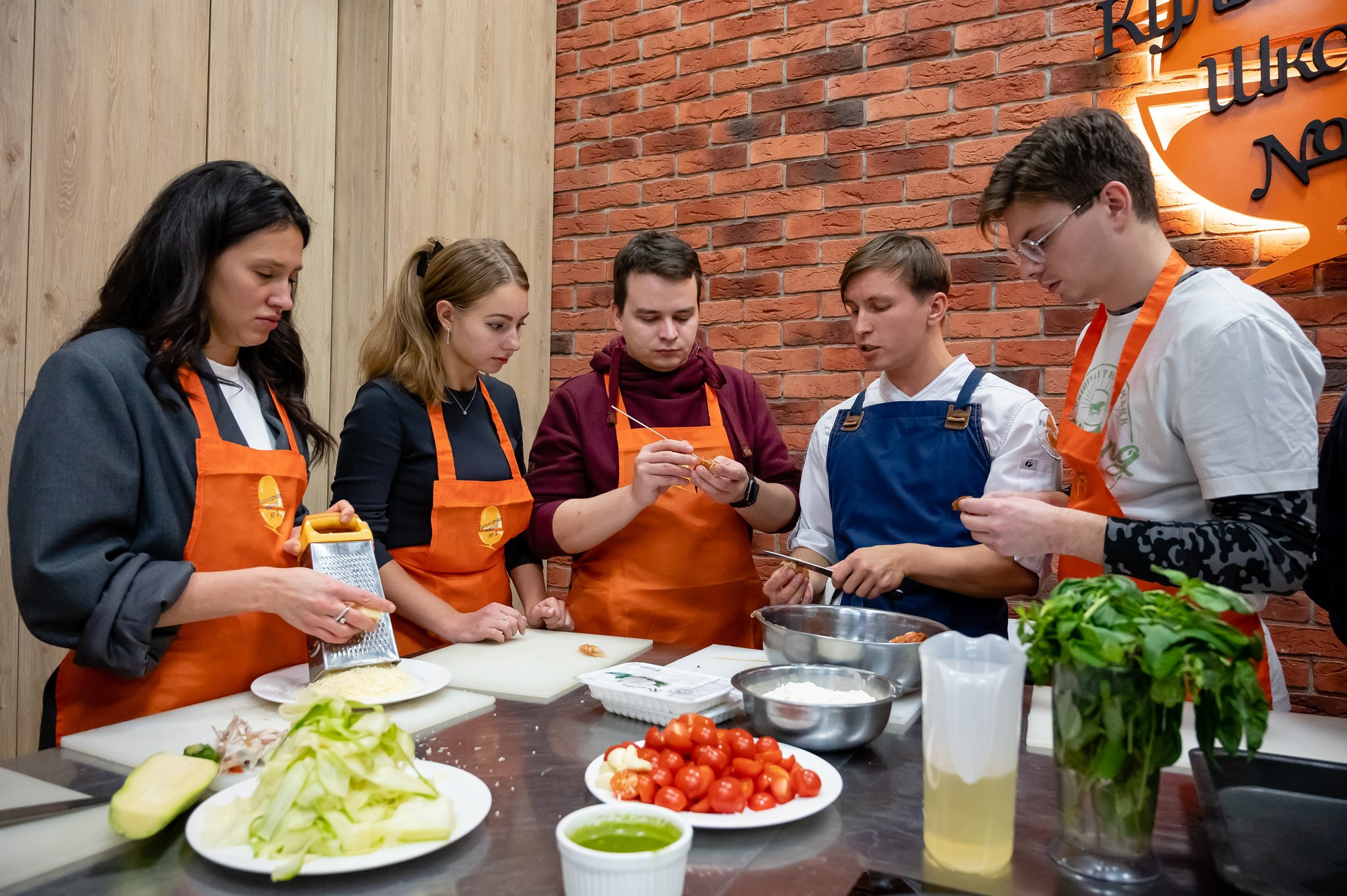 Кулинарная школа. Свадебный и семейный фотограф из Санкт-Петербурга Климов Анатолий