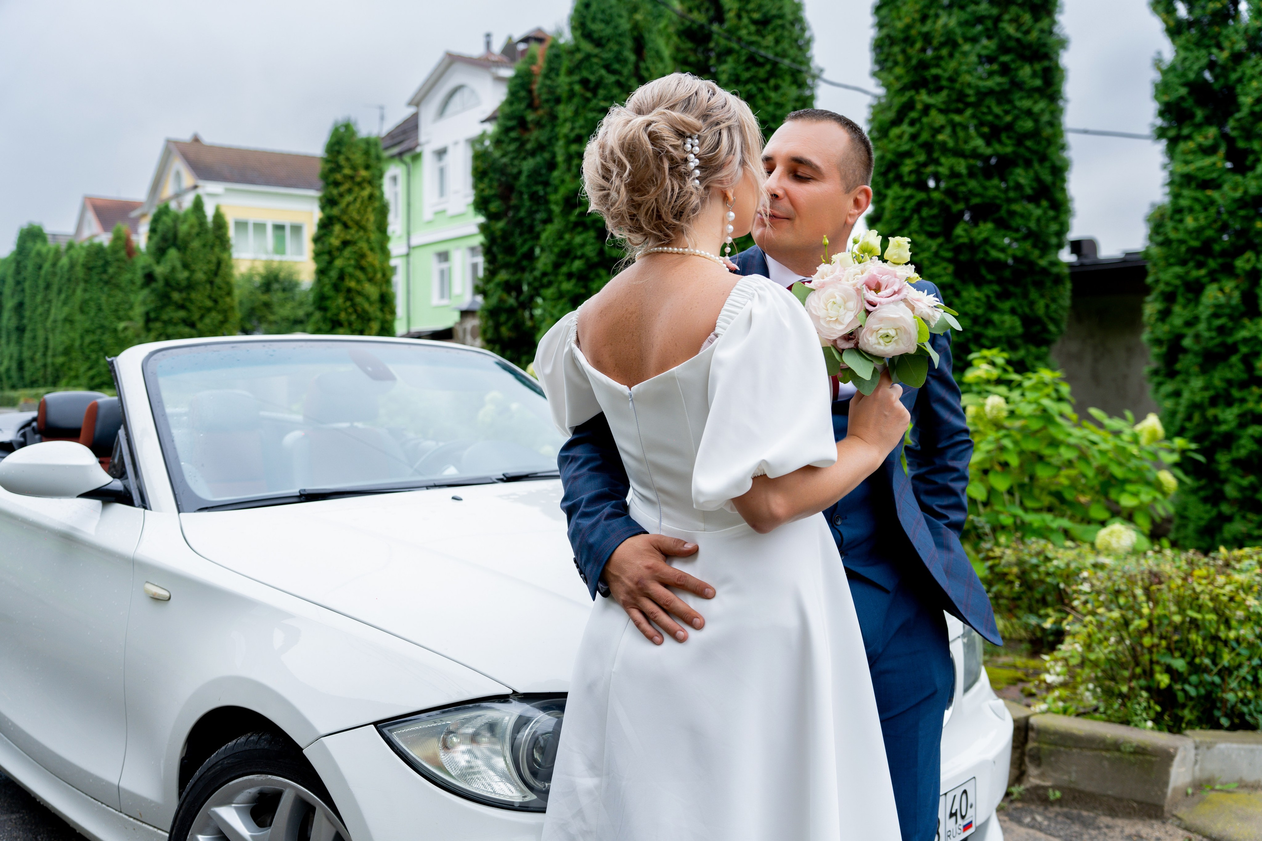 Свадебная фотосессия с кабриолетом. Видеограф Алексей Жарков