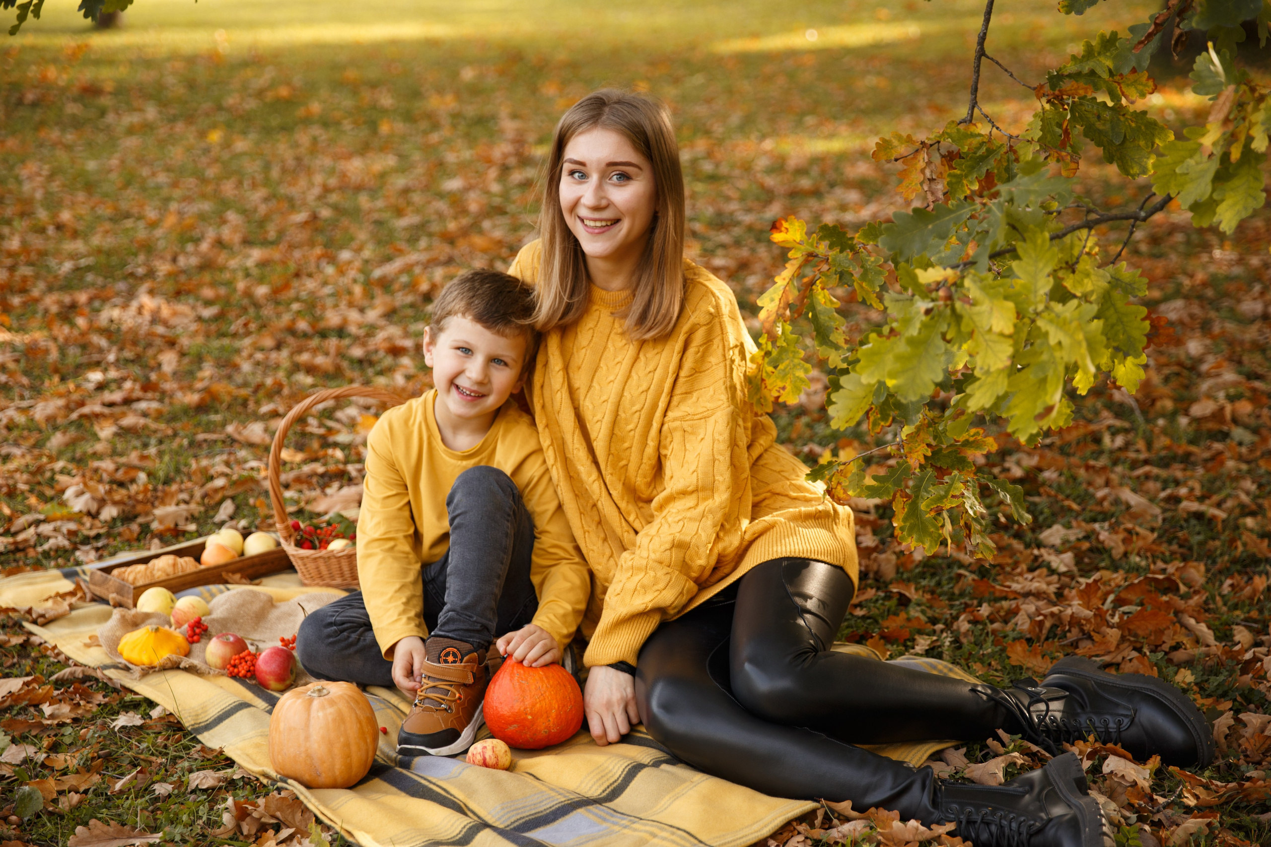 Осень. Александровский парк. Пушкин. Детский и Семейный фотограф в Санкт-Петербурге