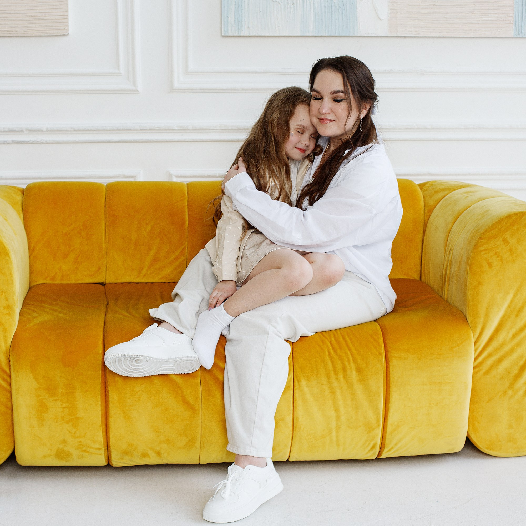 Фотосессия для мамы с дочкой. Необычные портретные фотосессии под ключ в Москве