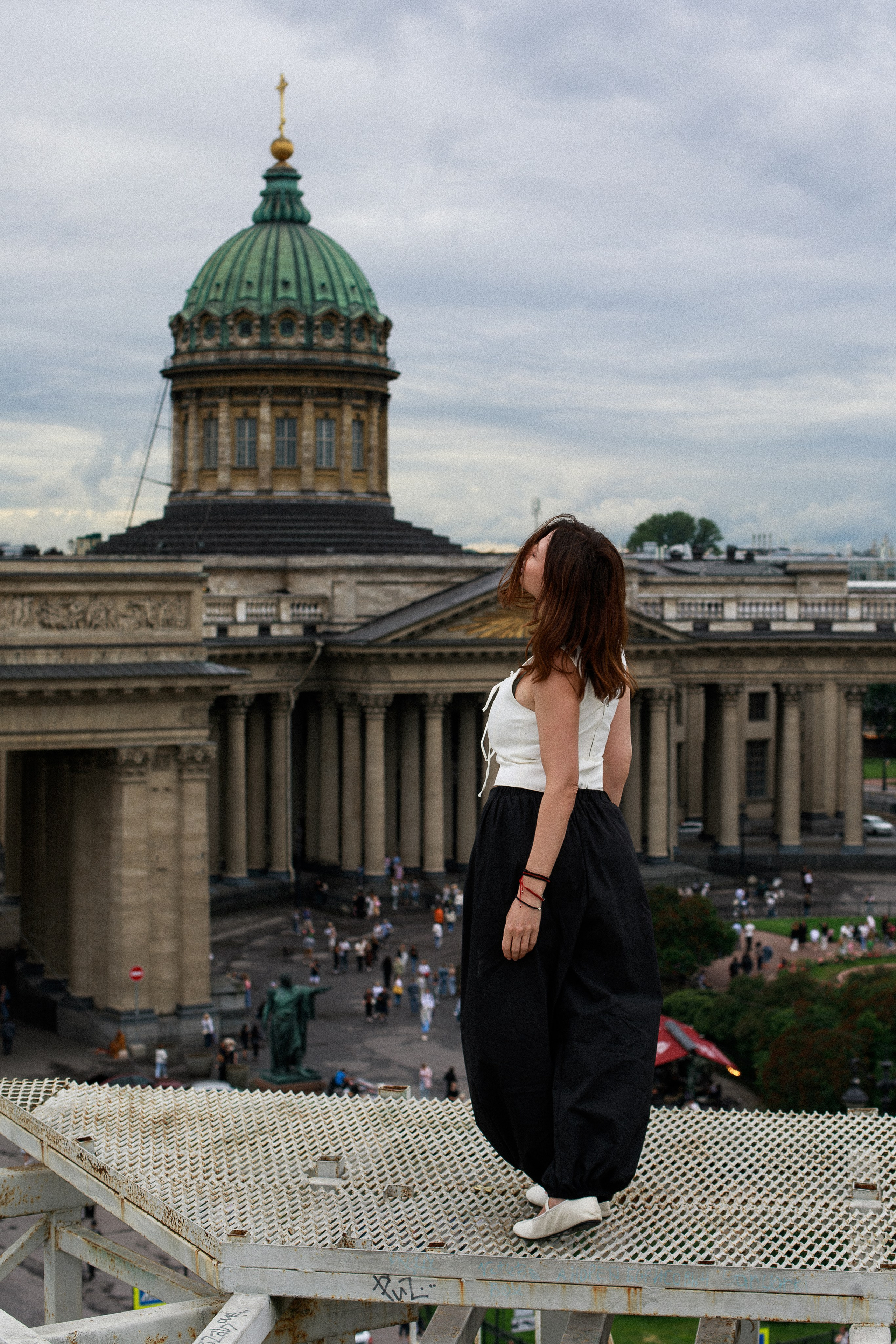 Прогулка у Казанского собора с Ириной. Фотограф в Санкт-Петербурге Таня Михайлова