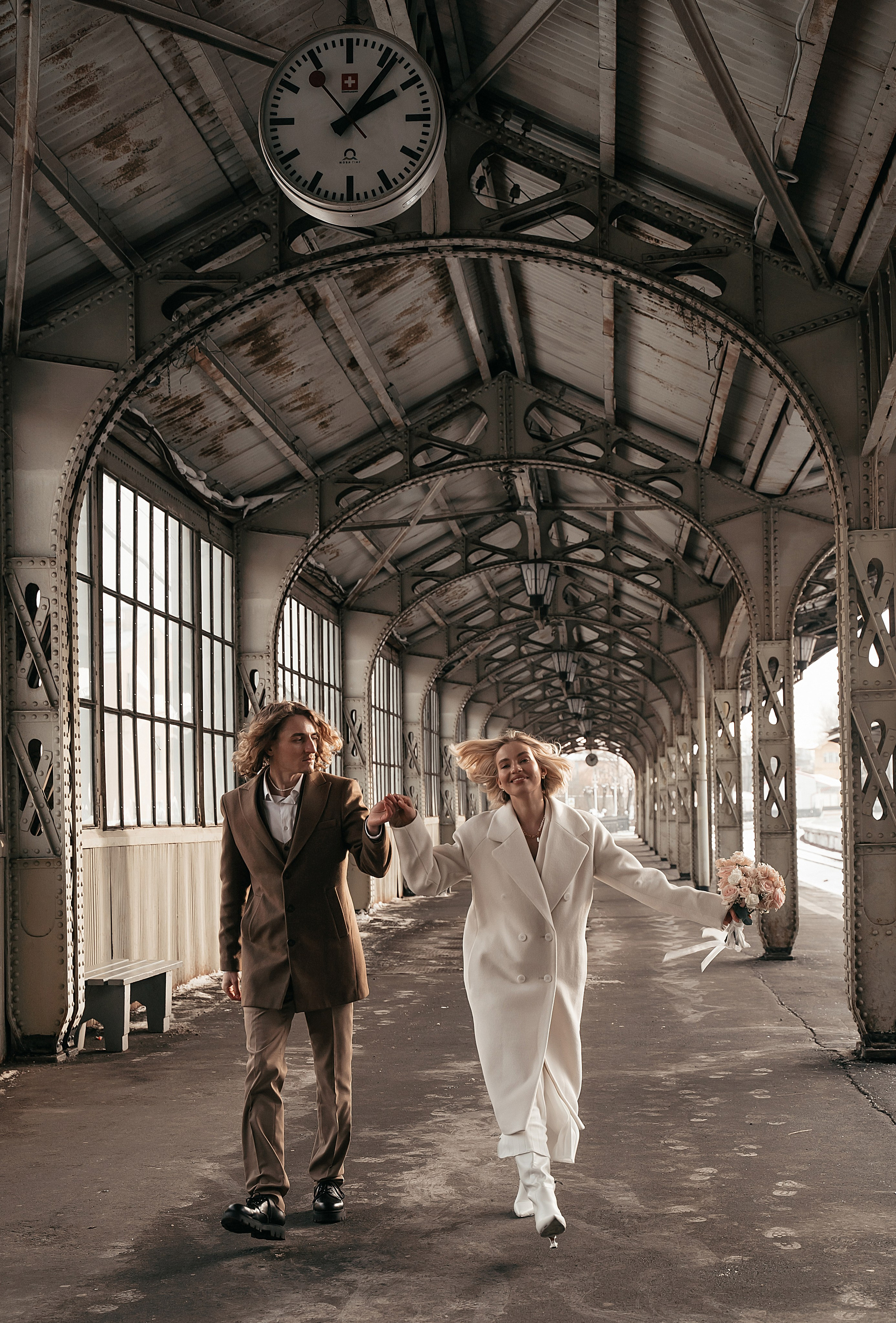 Love story Витебский вокзал. Свадебный фотограф