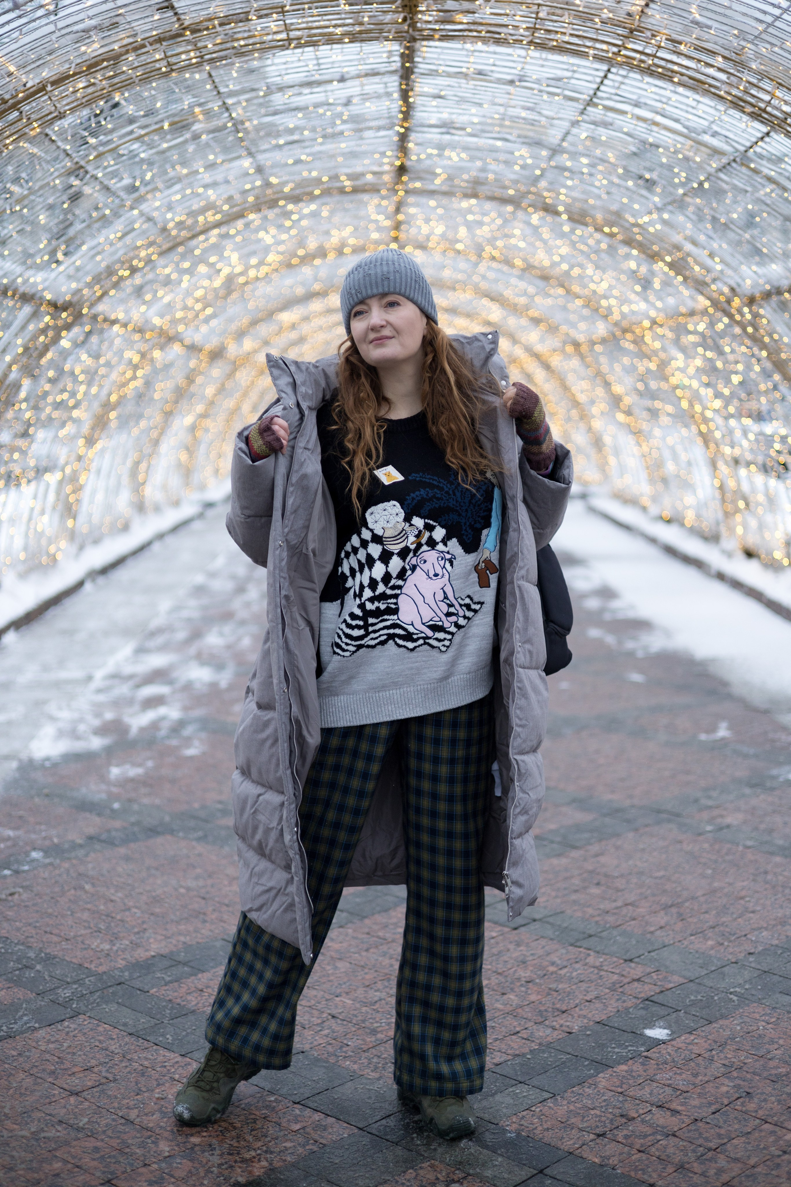 Зимняя прогулка с Анастасией. ФОТОГРАФ МОСКВА ЮЛИЯ ИБРАГИМ