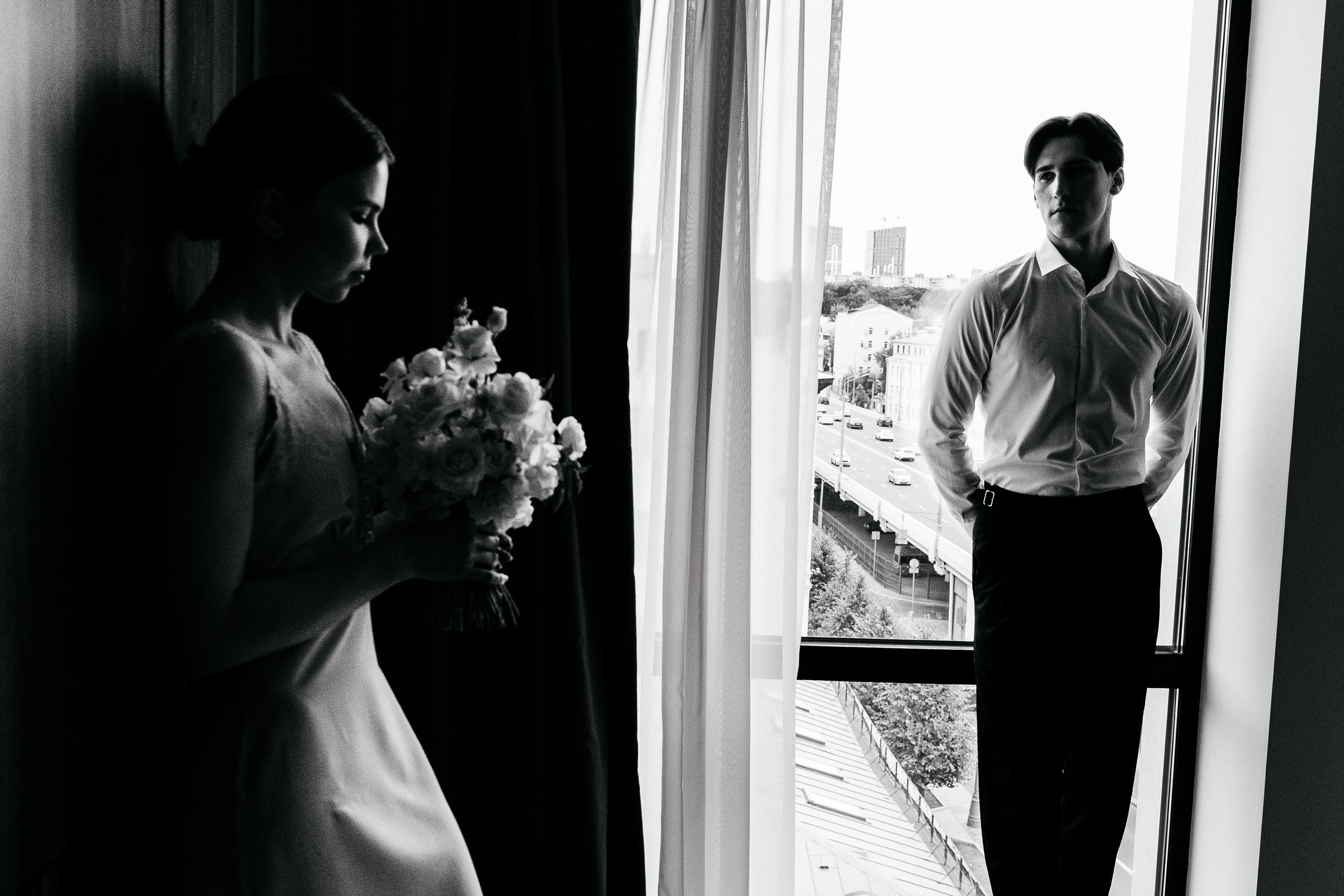 Романтические свадебные фотографии в Москве - Слава и Женя.