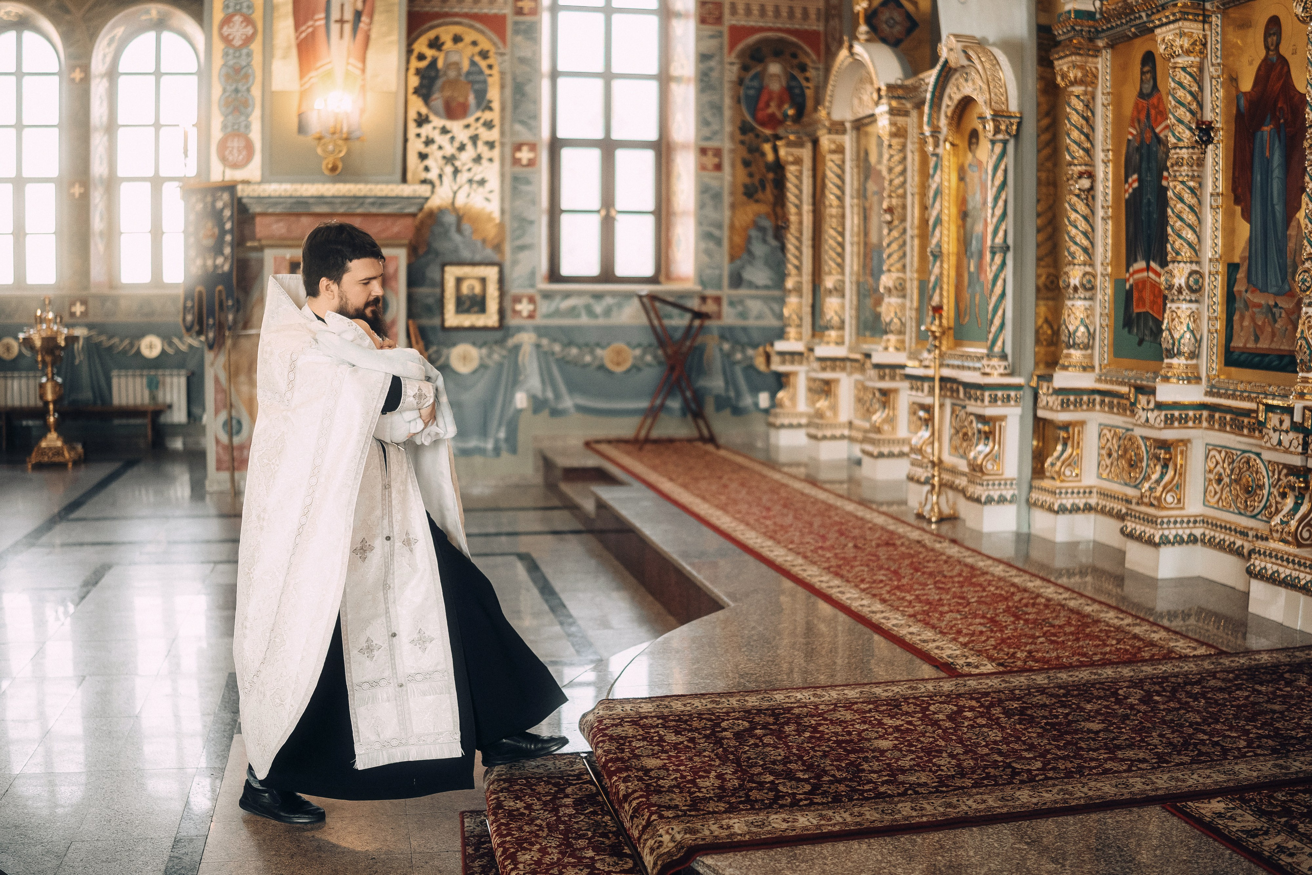 Фотосъемка таинства крещения в Воронеже. Свадебный и репортажный фотограф в Воронеже Роман Янко