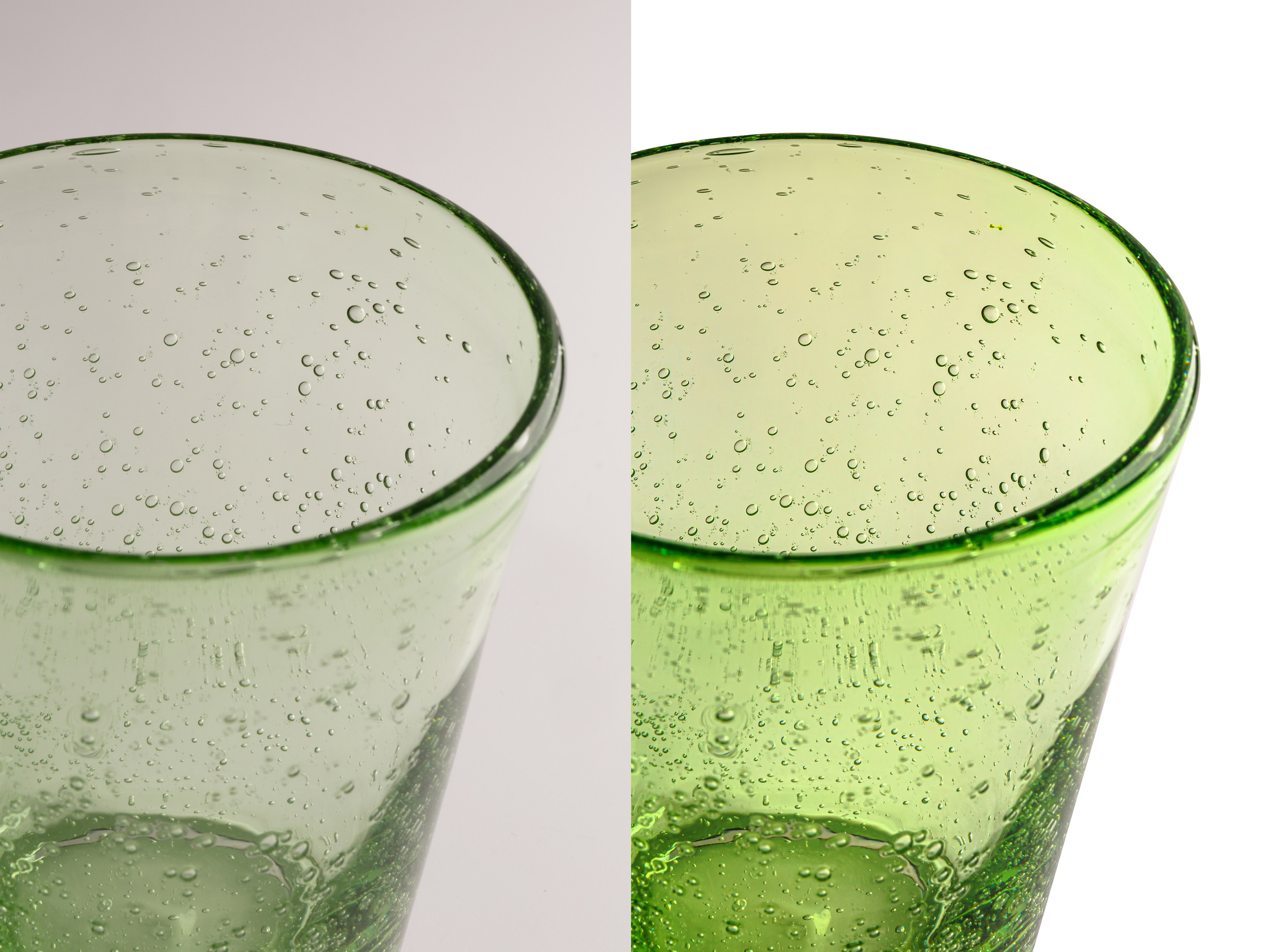 Ретушь фотографий стеклянной посуды | Студия SVITHART