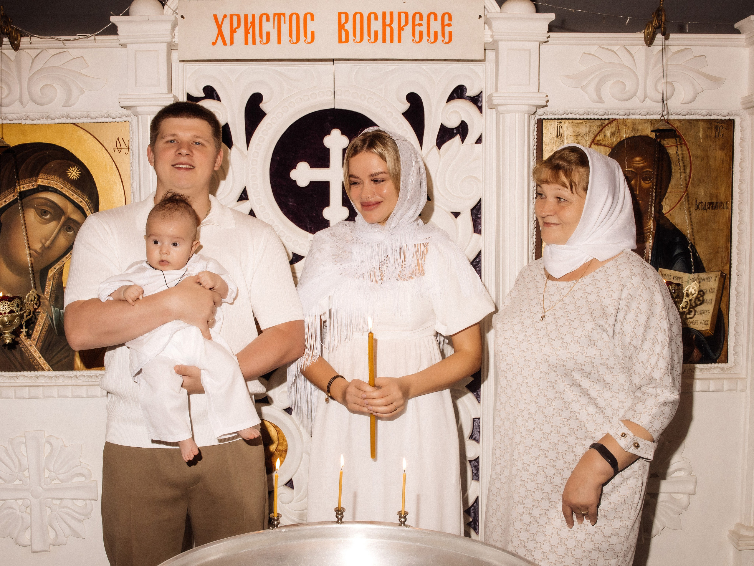 Крещение. Фотограф Иваново Арина Кудаярова