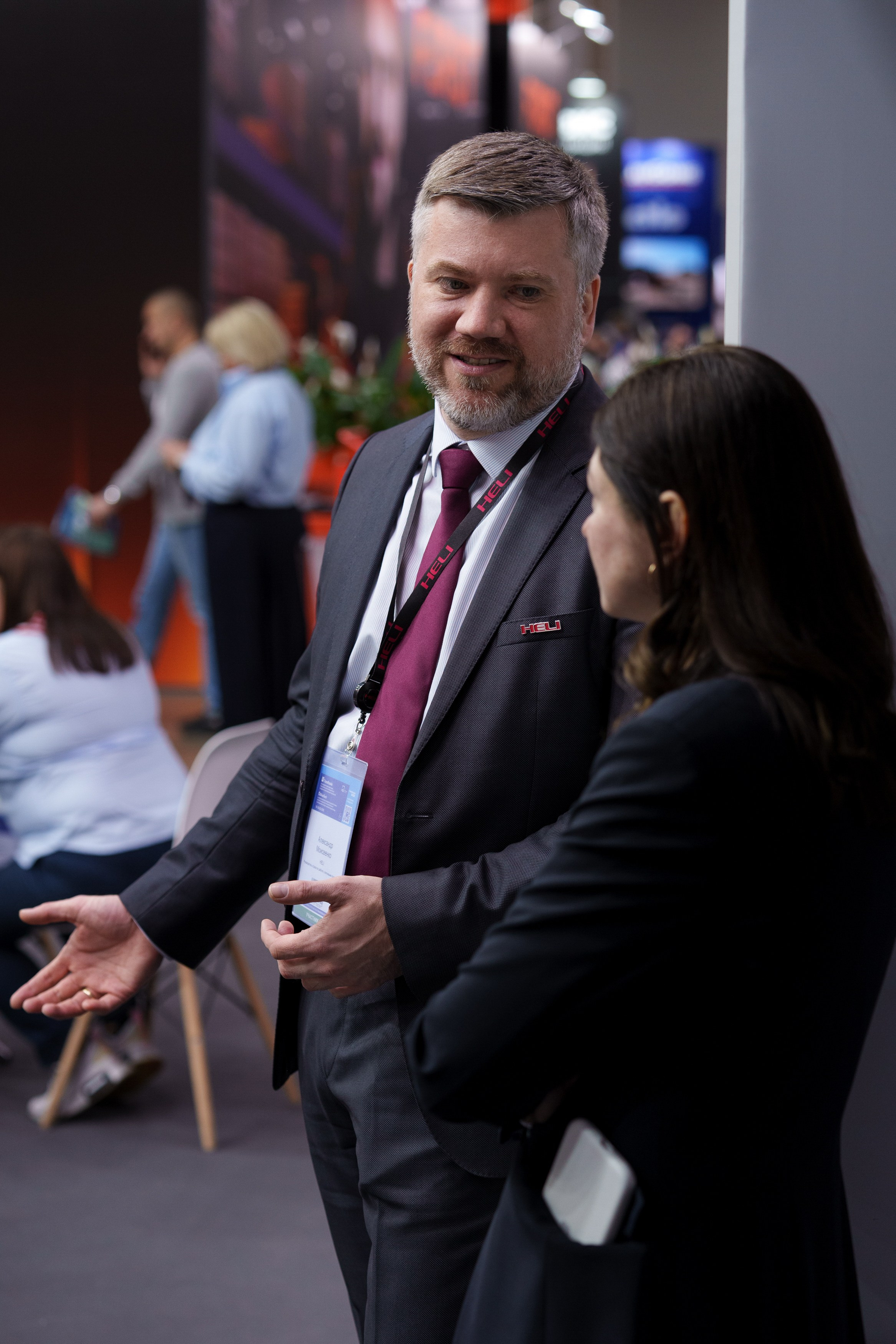 HELI. Стенд в Крокус Экспо. Фотограф Саша Блюз