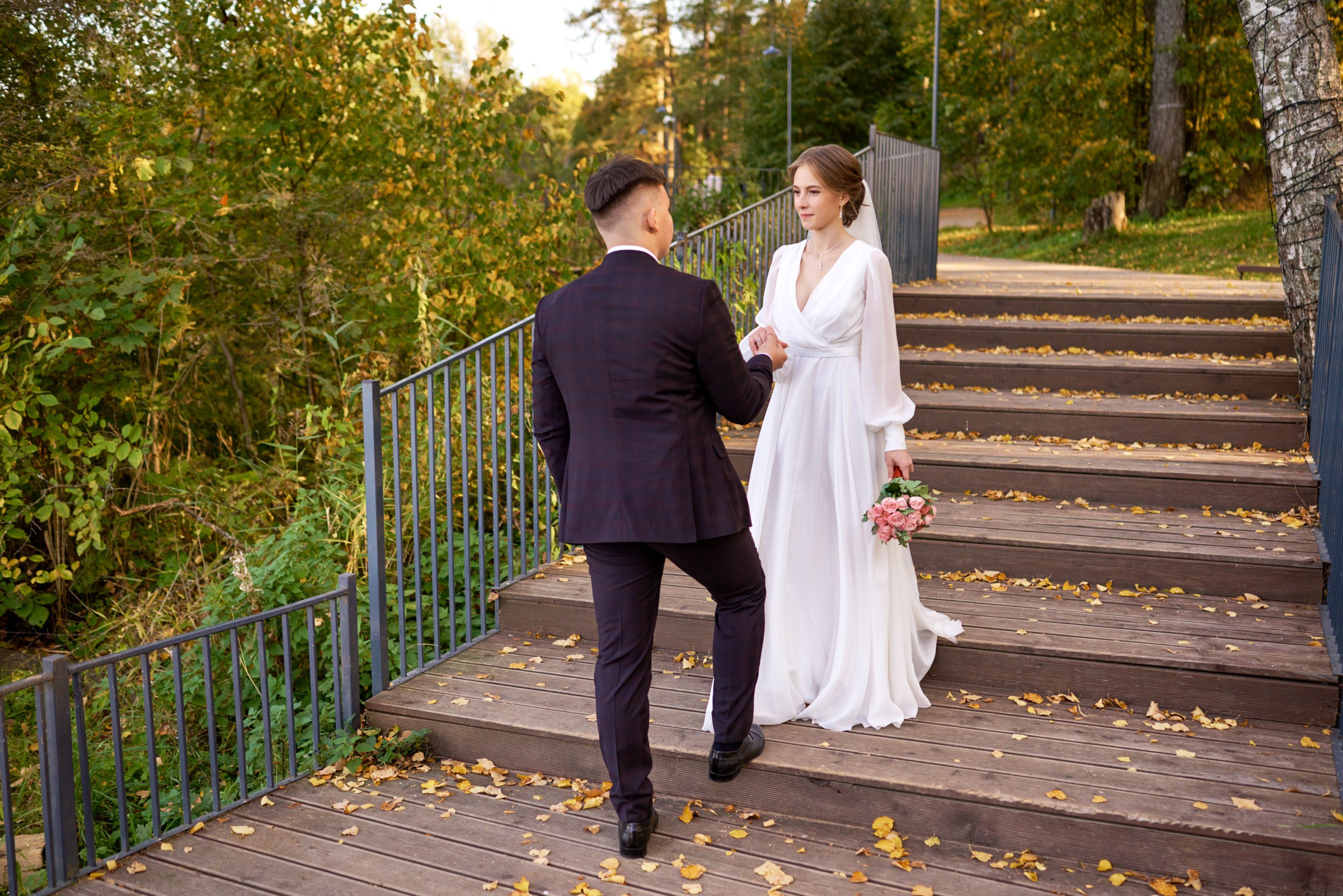 Никита и Настя. Свадебный фотограф, видеограф в Клину, Москве, Зеленограде, Калабушкин