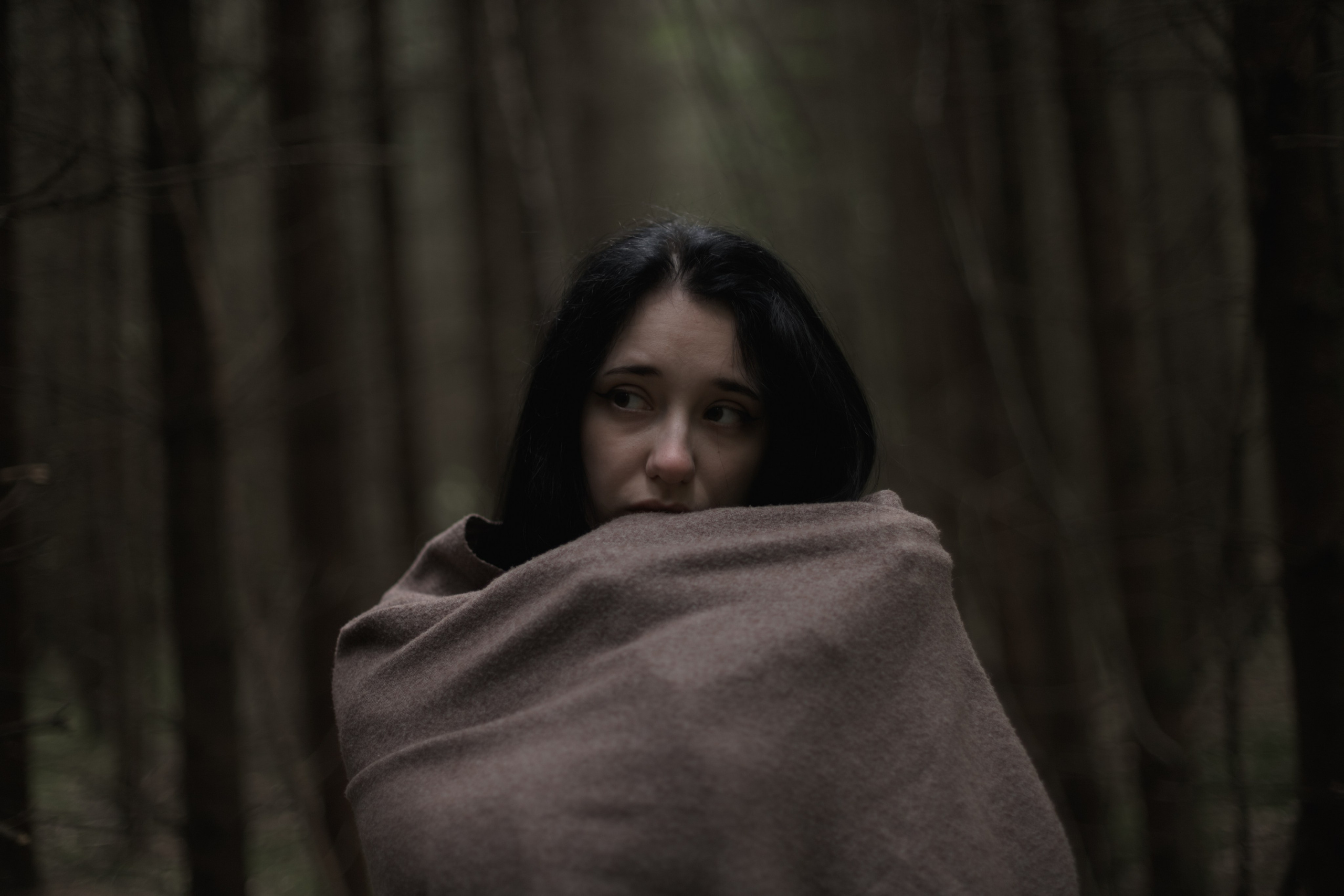 Полина Л — (Лесной массив). — Digital Noise —