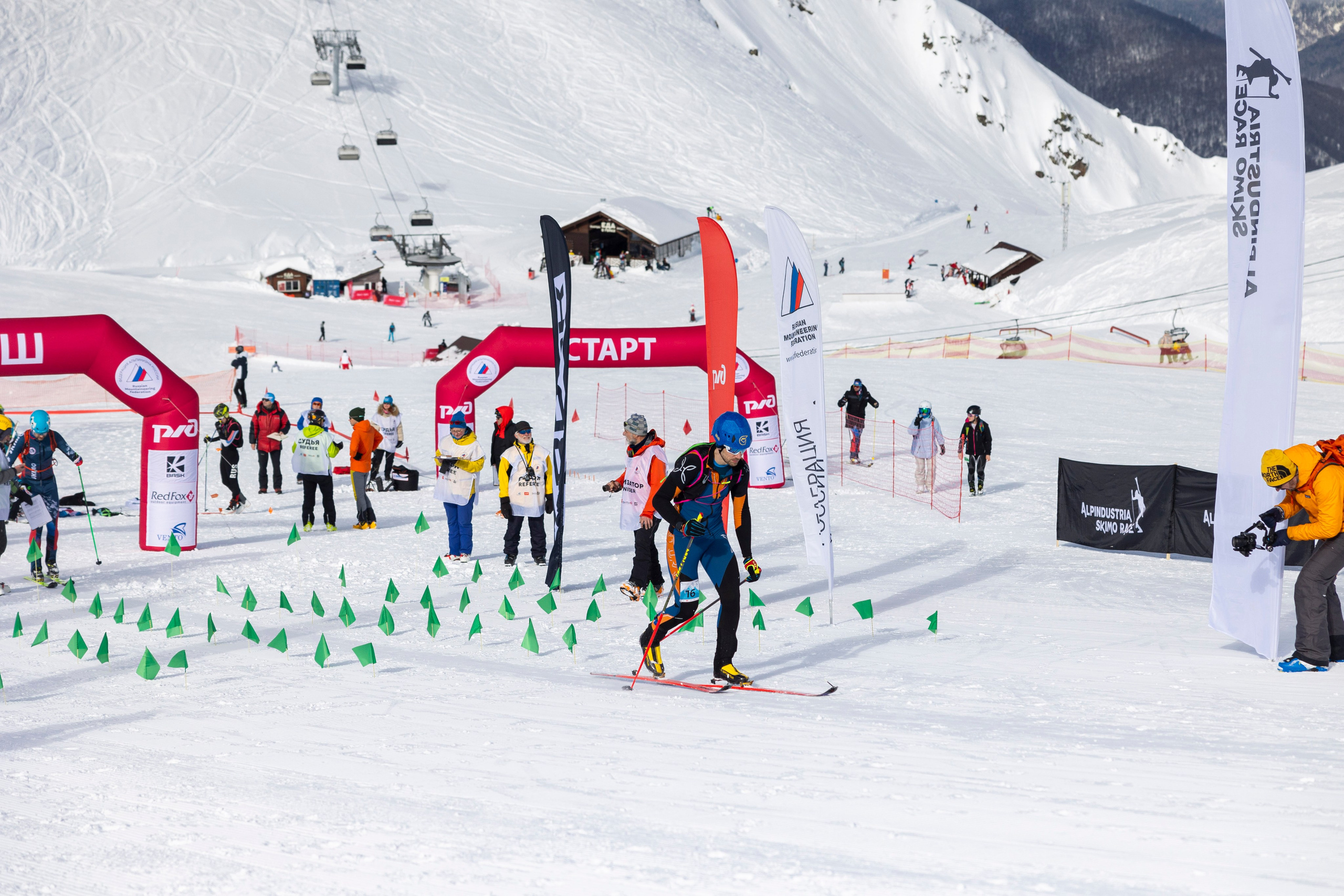Alpindustria Skimo Race. Фотограф Красная Поляна — Сочи — Москва