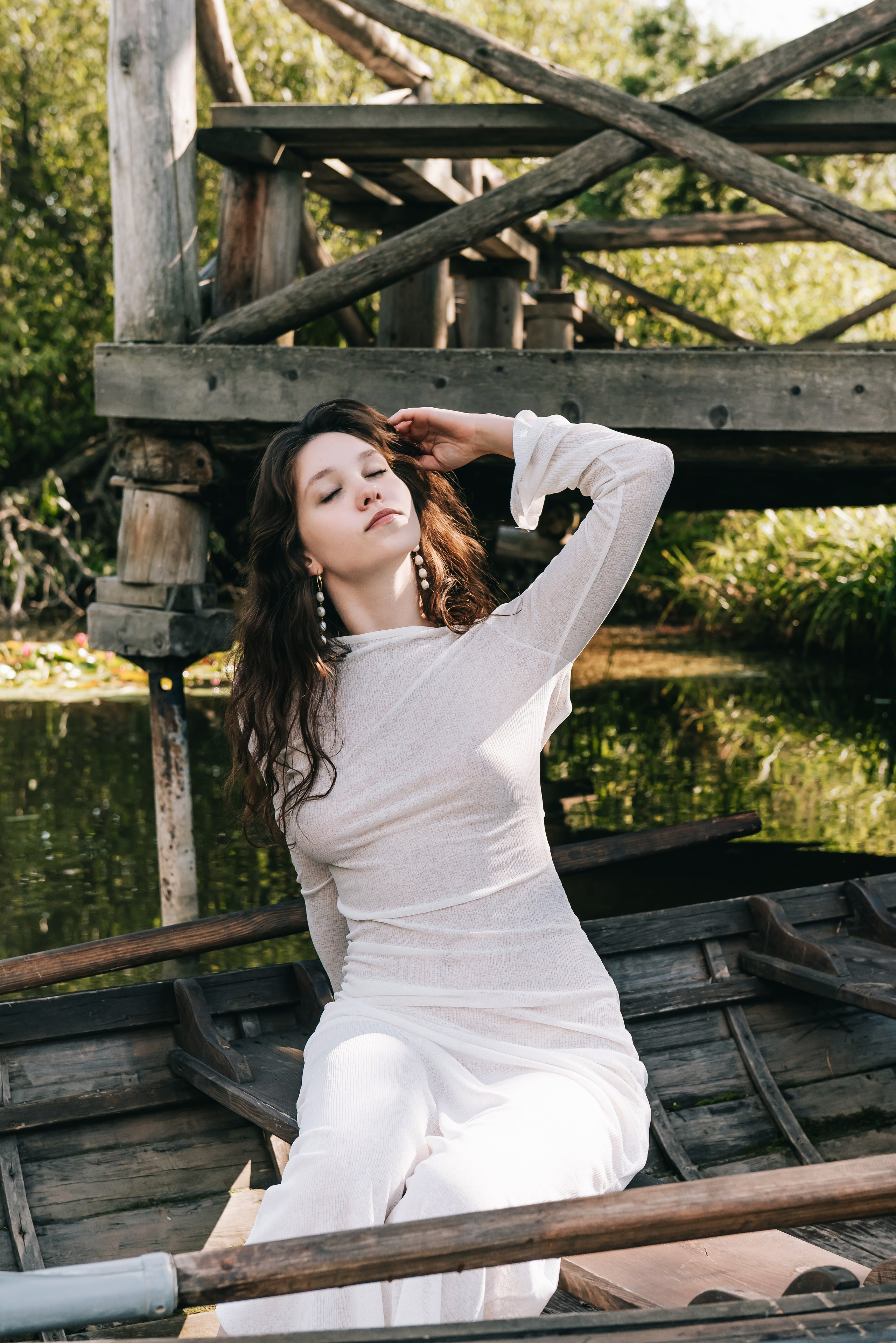 Фотосессия с кувшинками в Таёжной Заимке в г. Кемерово