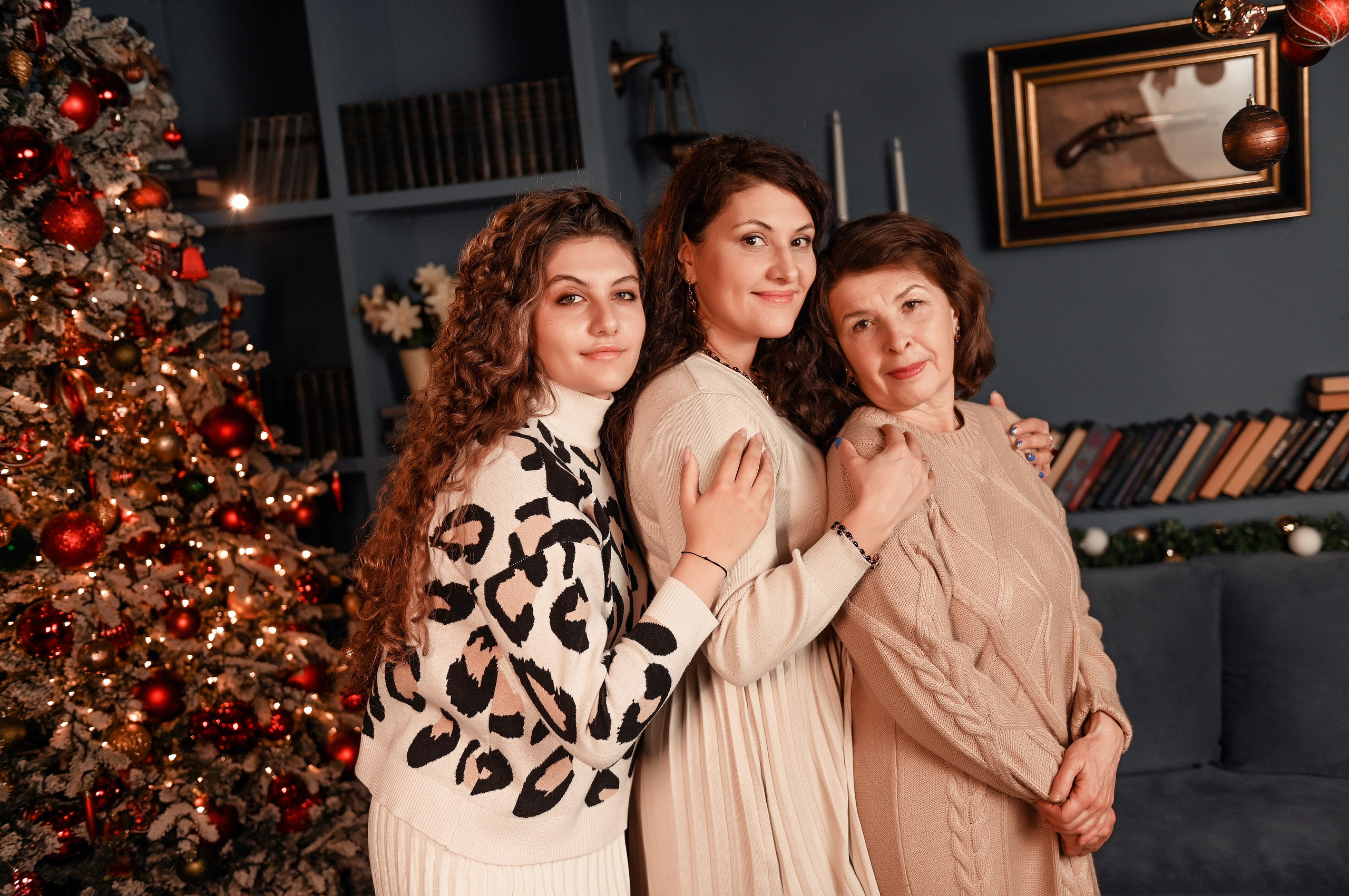 Новогодняя семейная. Свадебный, семейный, детский, контент фотограф в Омске Максим Ильин