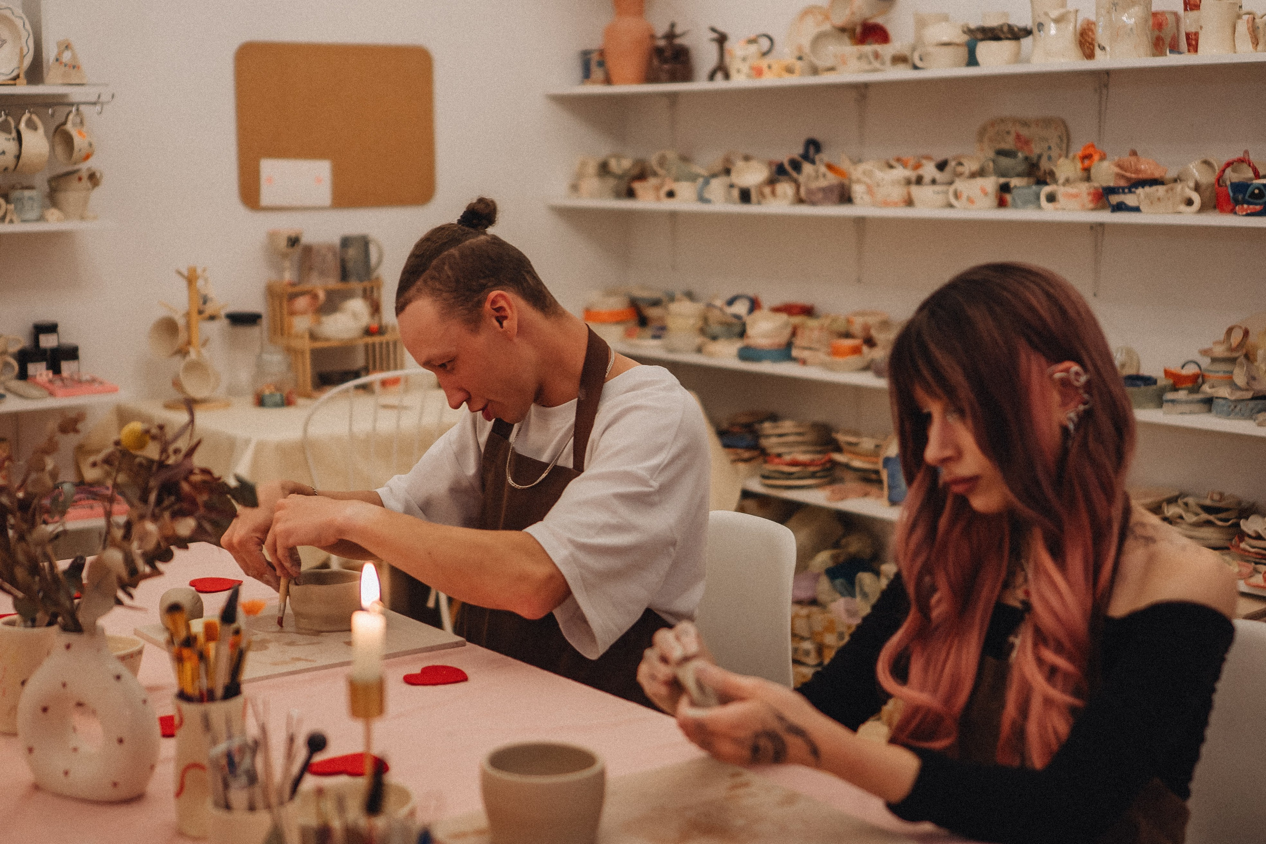 СВИДАНИЕ В ГОНЧАРНОЙ МАСТЕРСКОЙ. Профессиональный фотограф, Санкт-Петербург — Виктория Богомолова