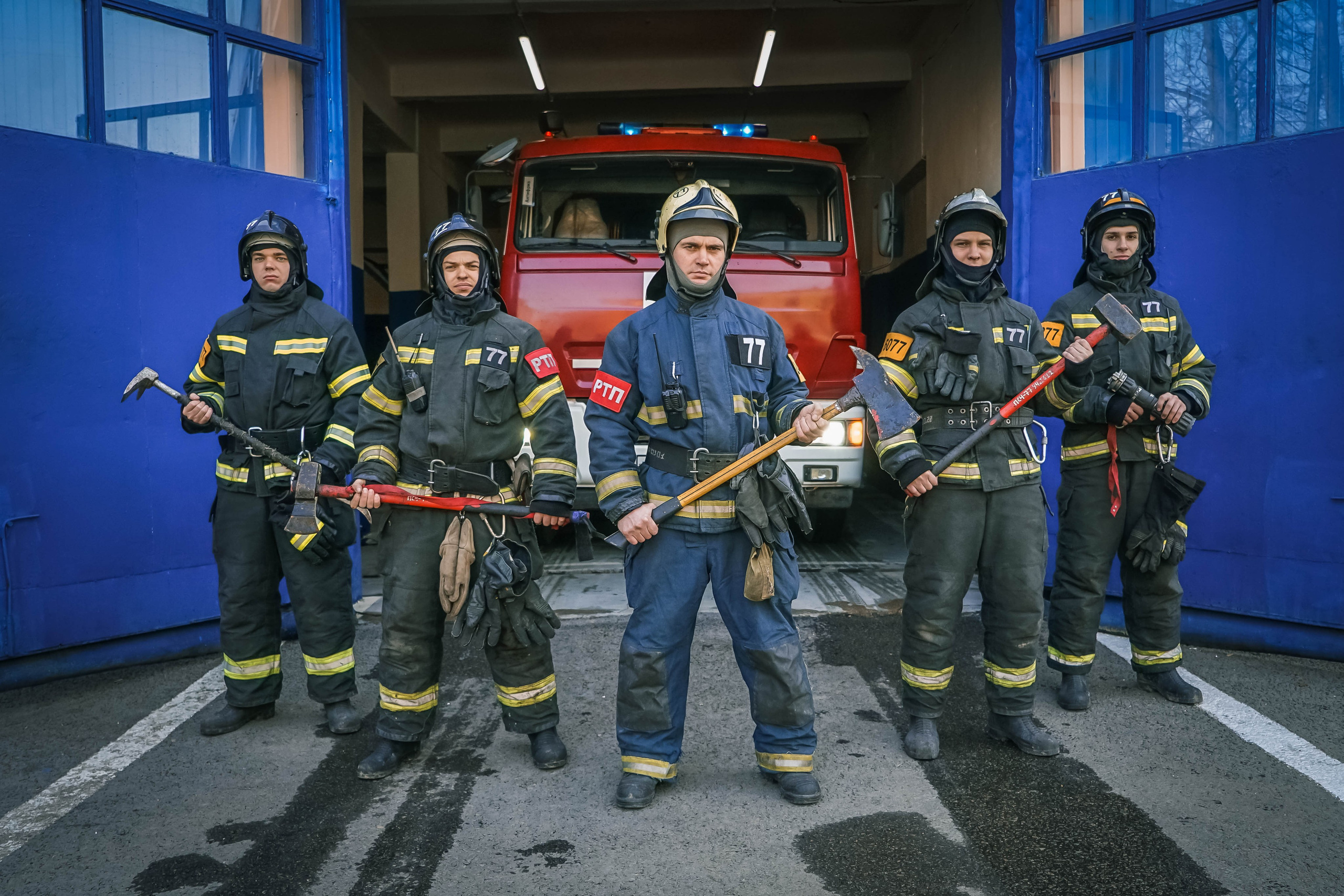 МЧС. Пожарной-спасательная часть № 77 (Подольск). Фотограф Наталья Мазур