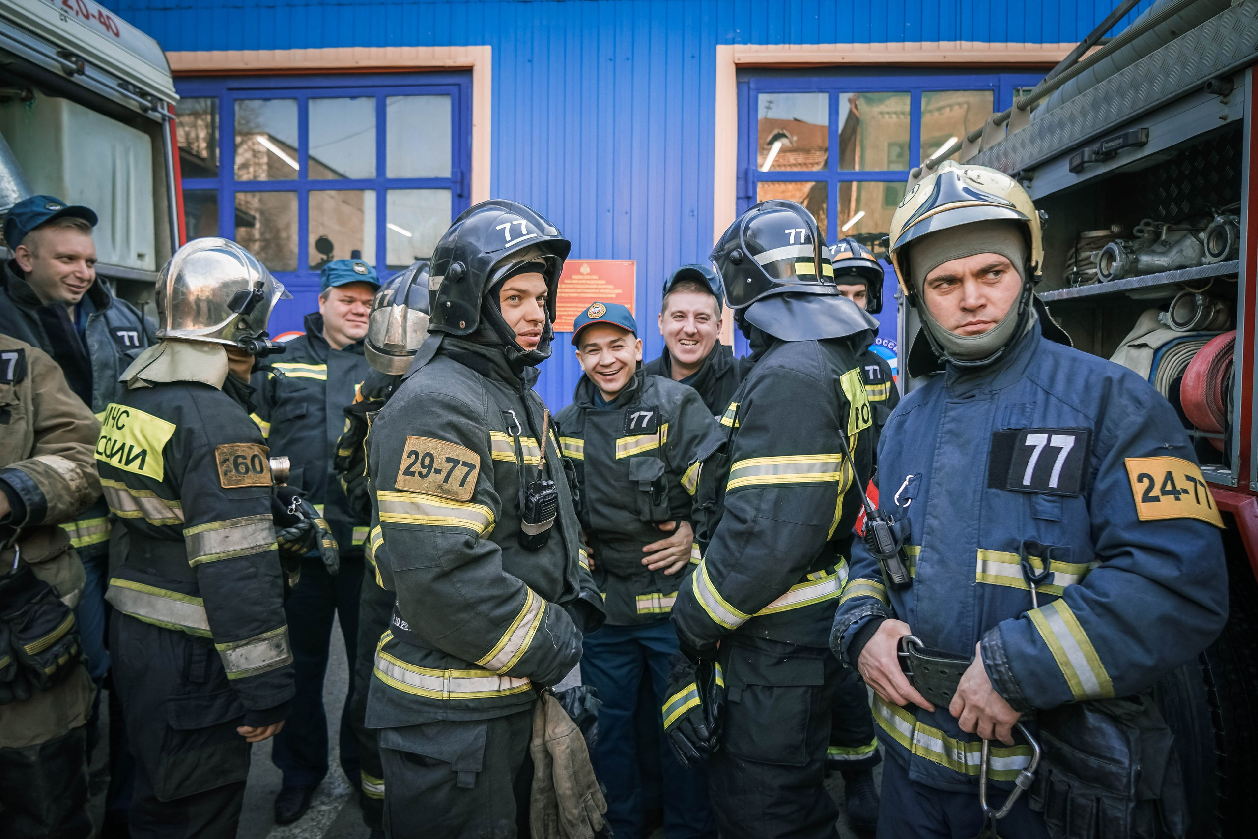 МЧС. Пожарной-спасательная часть № 77 (Подольск). Фотограф Наталья Мазур
