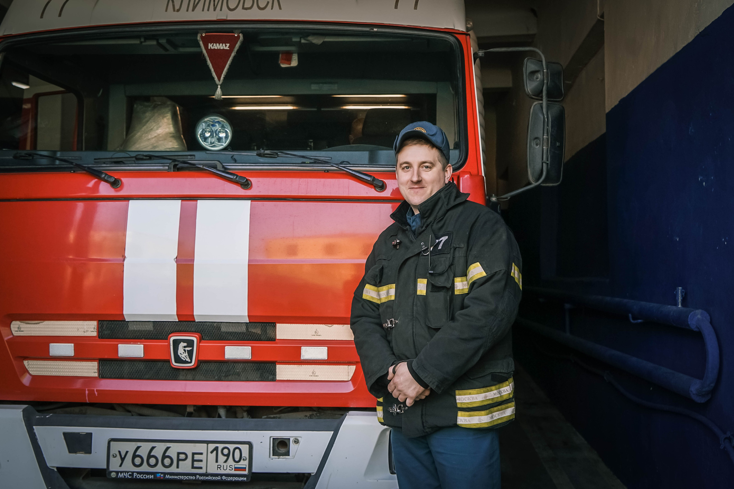МЧС. Пожарной-спасательная часть № 77 (Подольск). Фотограф Наталья Мазур